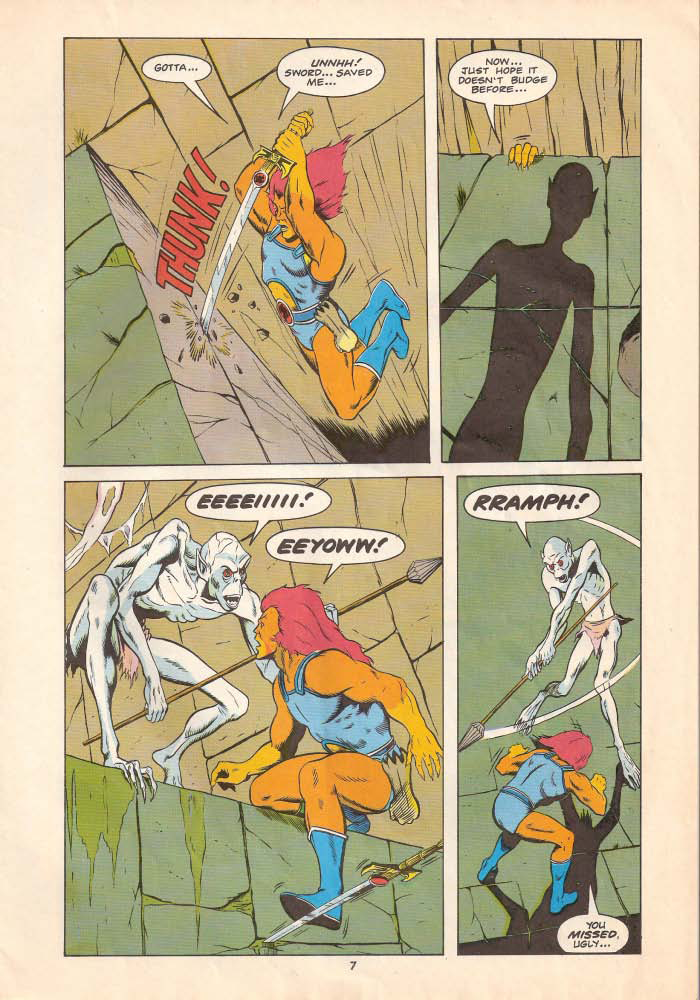 Read online ThunderCats (1987) comic -  Issue #29 - 7