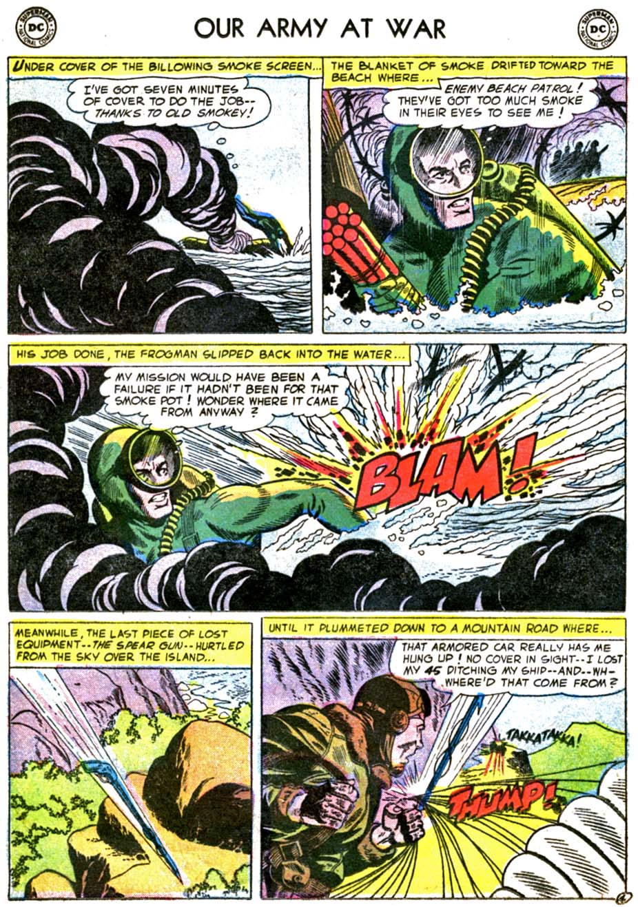 Read online Our Army at War (1952) comic -  Issue #54 - 14