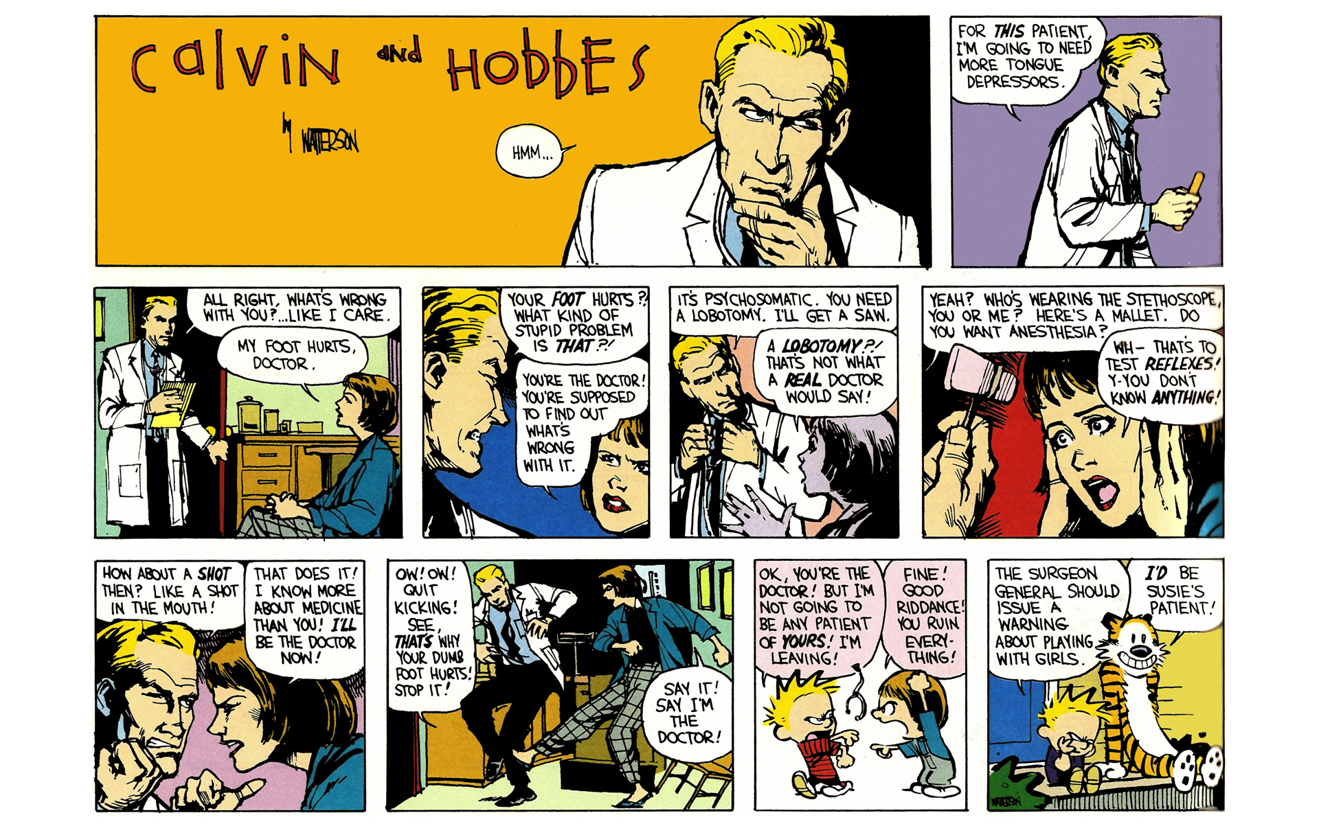 Read online Calvin and Hobbes comic -  Issue #7 - 87
