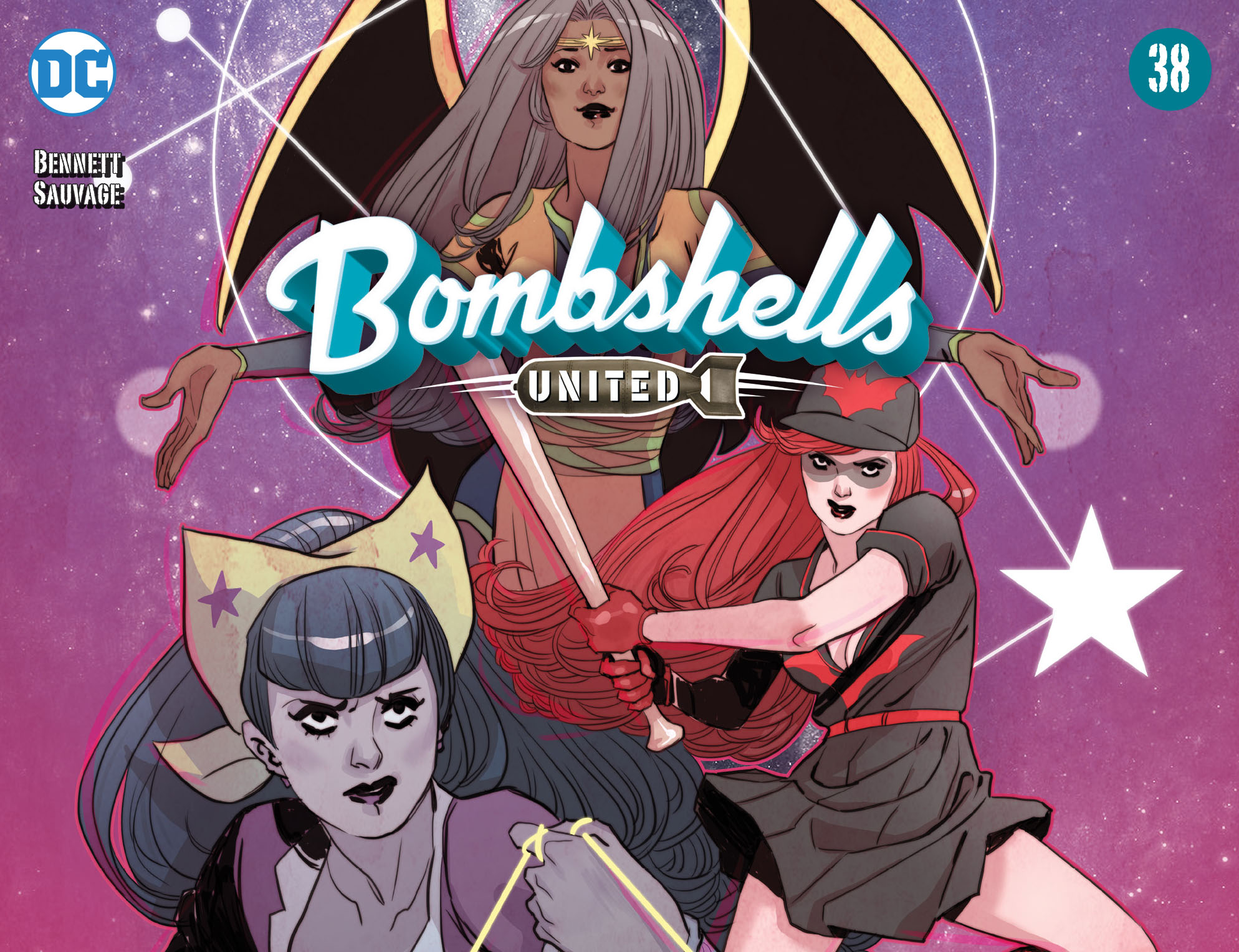 Read online Bombshells: United comic -  Issue #38 - 1
