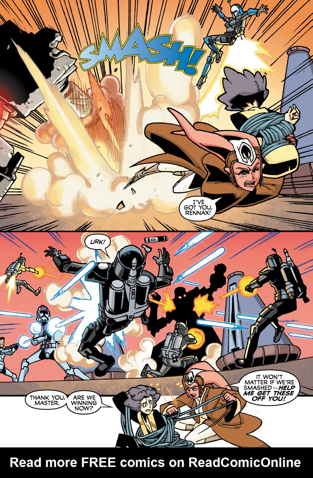 Read online Star Wars: The Clone Wars - Defenders of the Lost Temple comic -  Issue # Full - 62