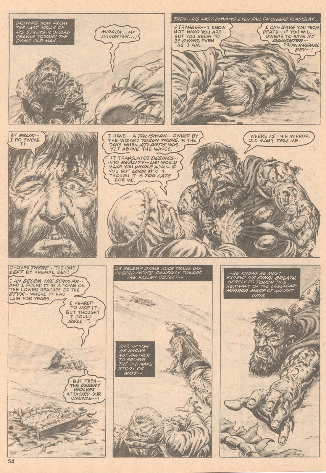 Read online The Savage Sword Of Conan comic -  Issue #58 - 55
