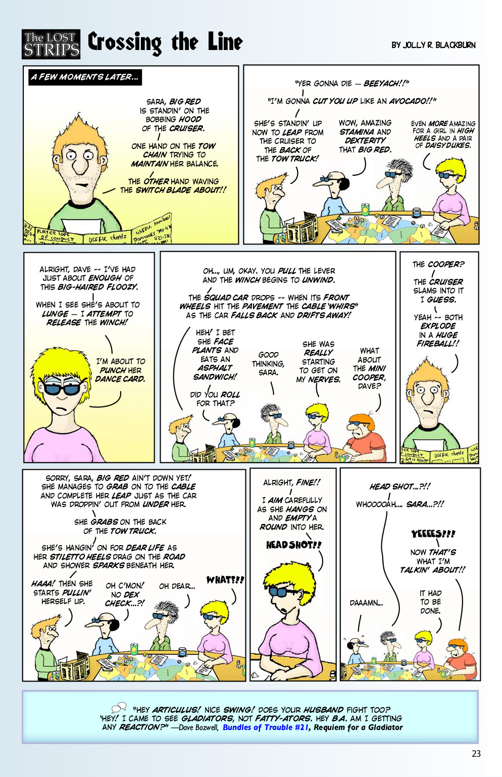 Read online Knights of the Dinner Table comic -  Issue #202 - 25