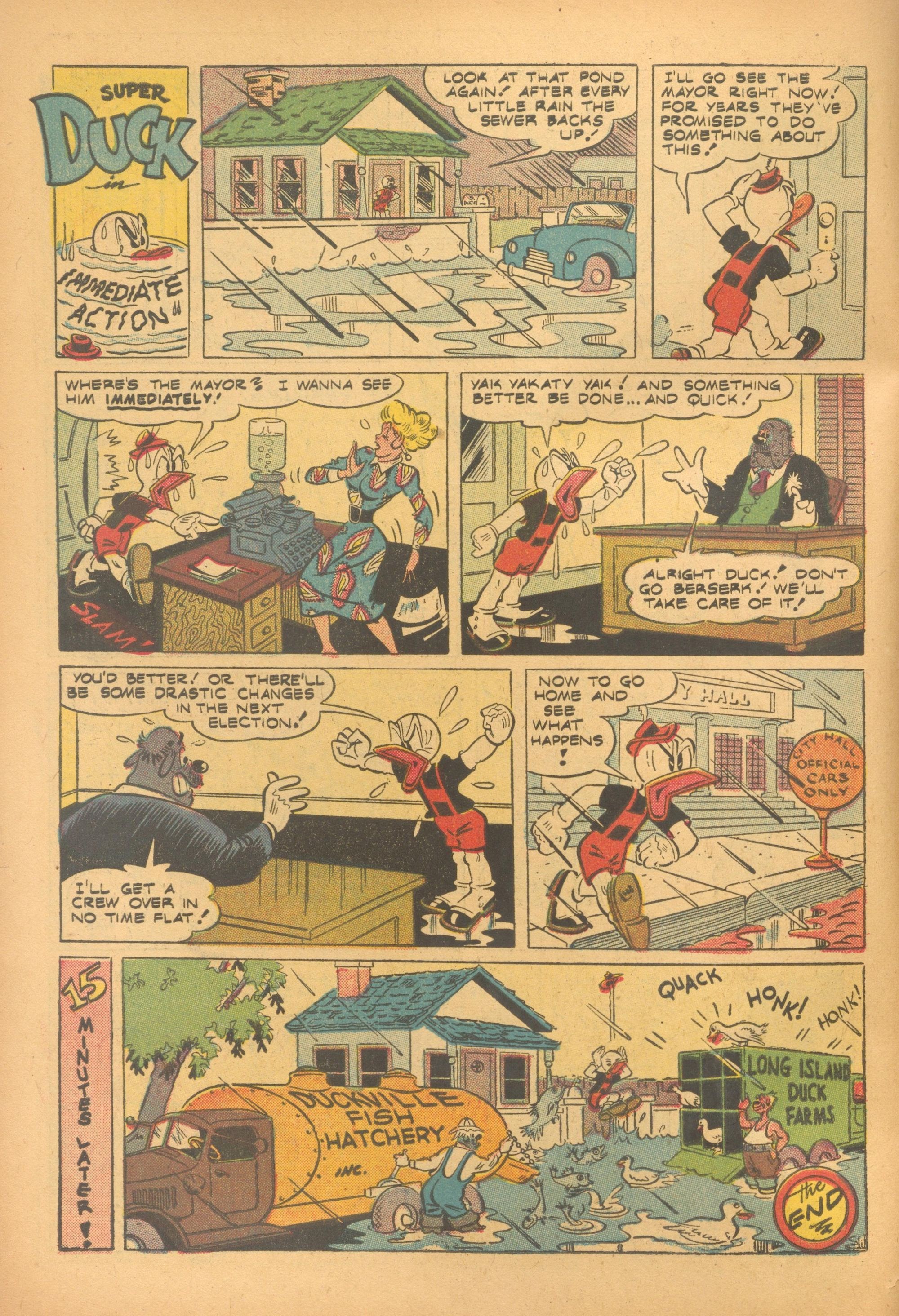 Read online Super Duck Comics comic -  Issue #60 - 6