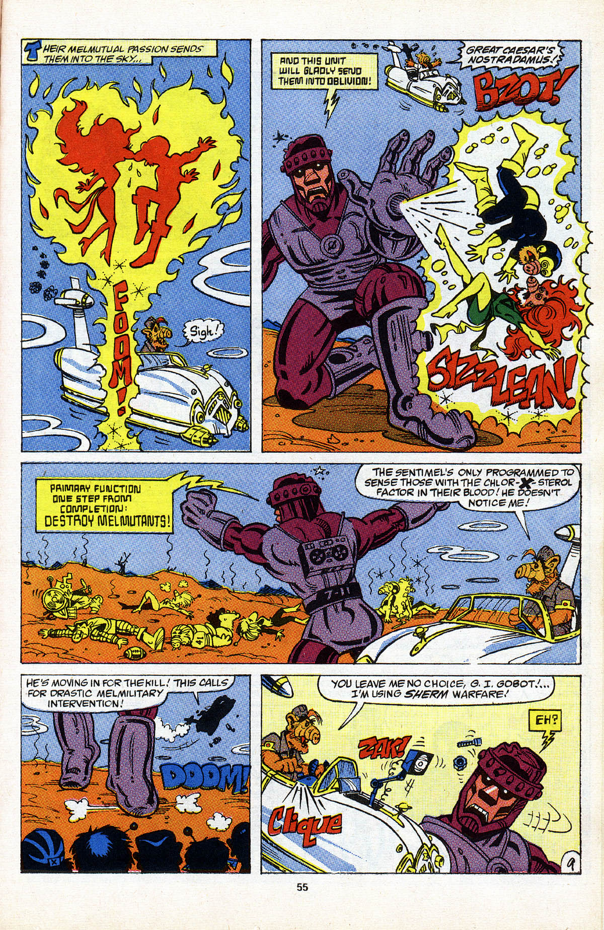 Read online ALF Holiday Special comic -  Issue #2 - 56