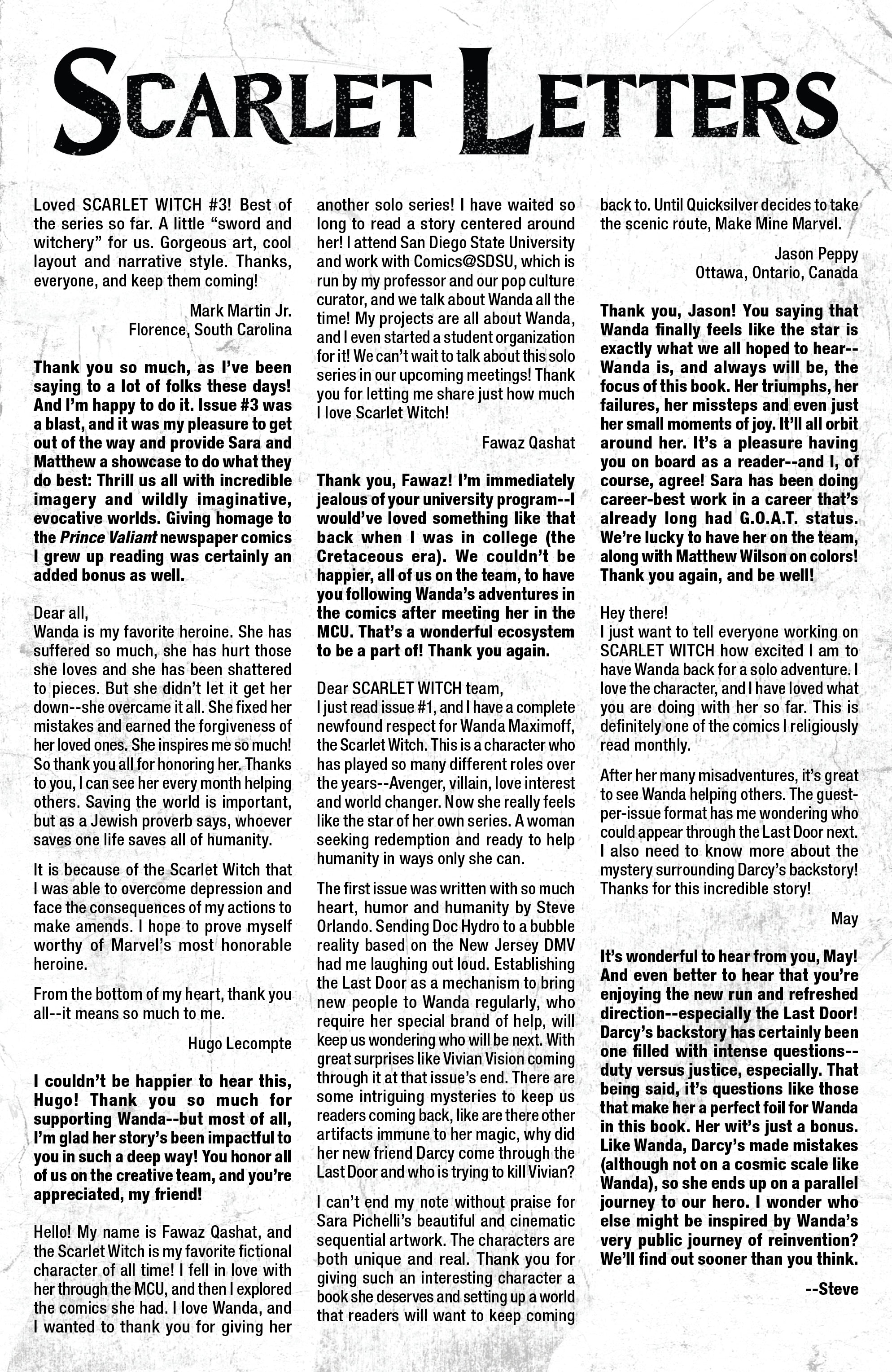 Read online Scarlet Witch (2023) comic -  Issue #5 - 23