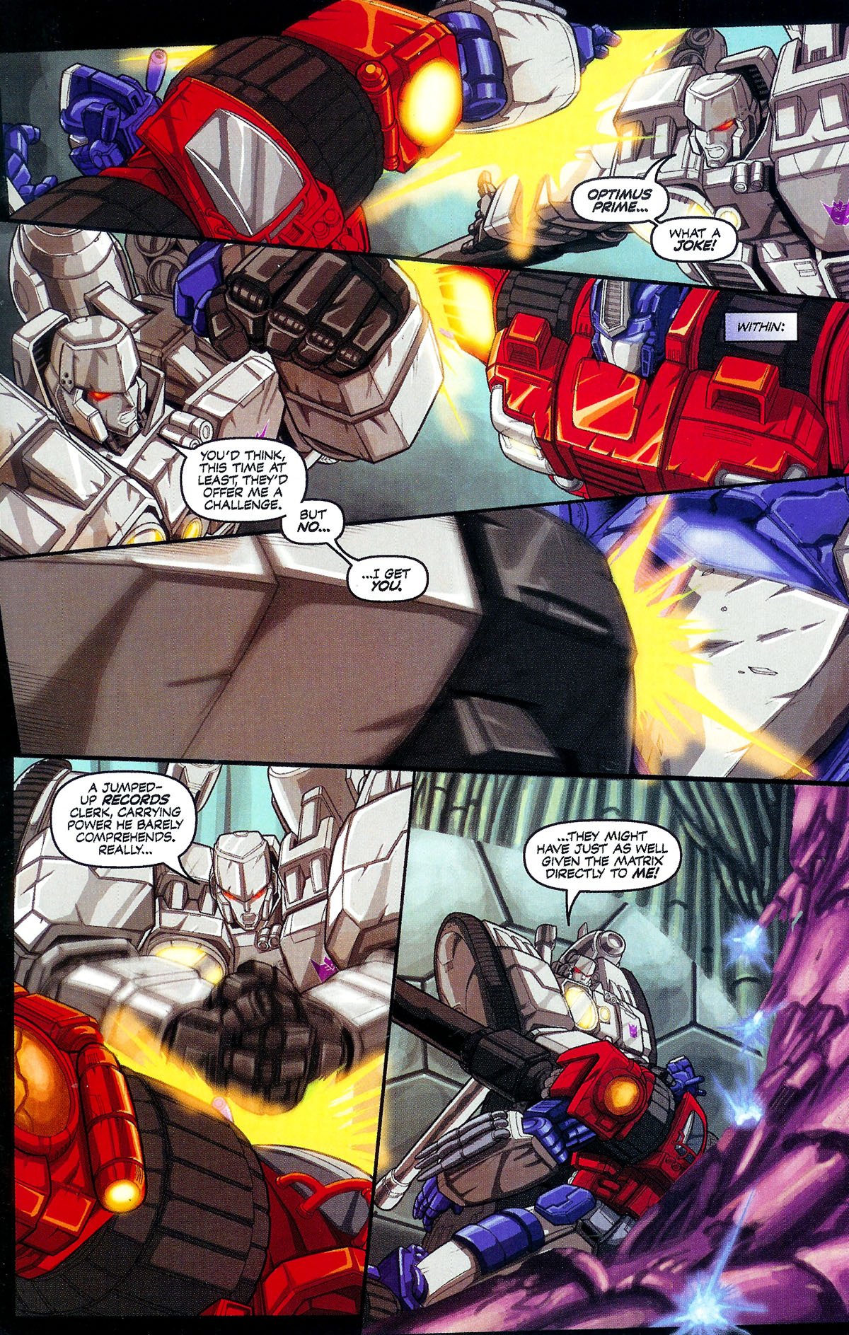 Read online Transformers: The War Within comic -  Issue #4 - 11