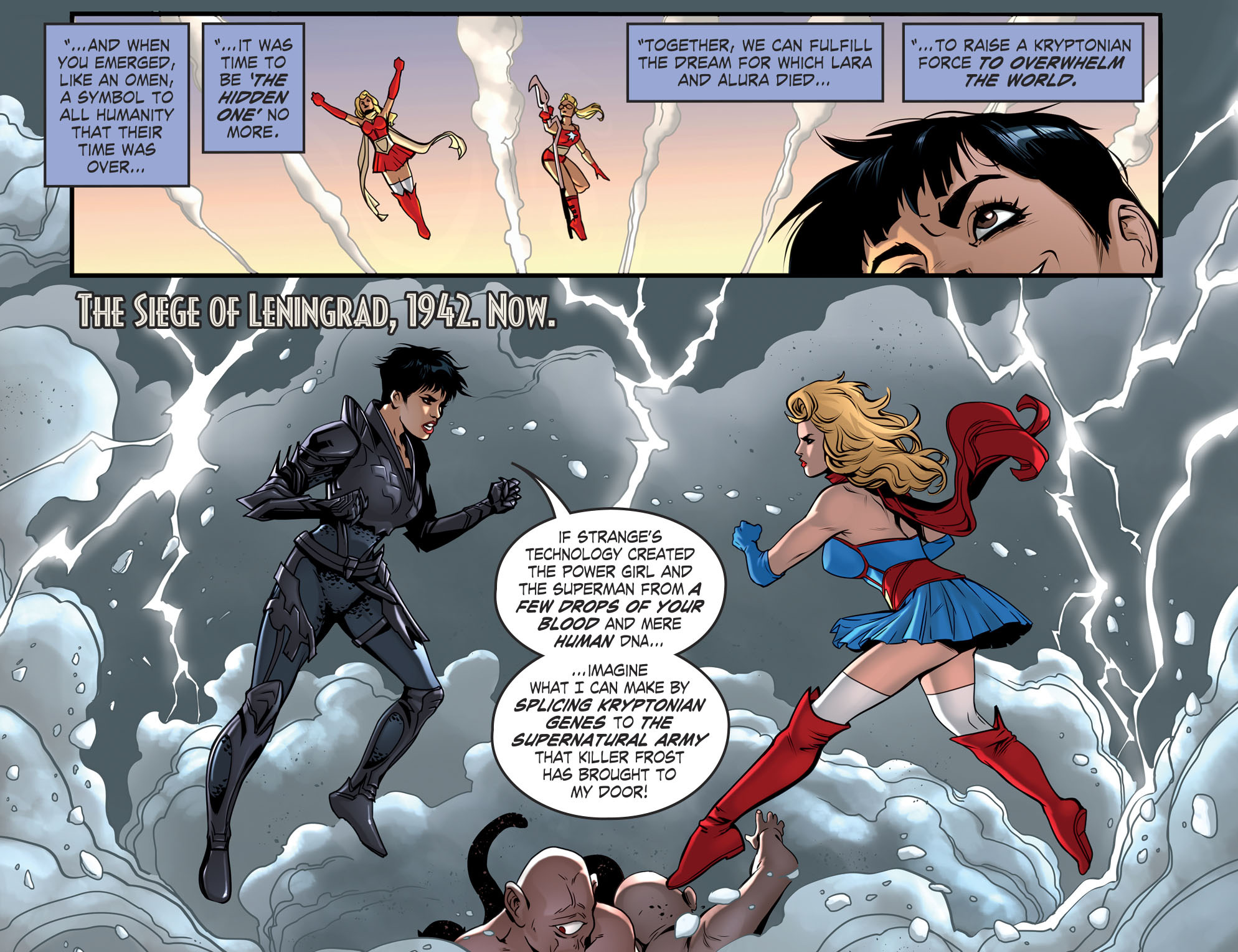 Read online DC Comics: Bombshells comic -  Issue #94 - 17