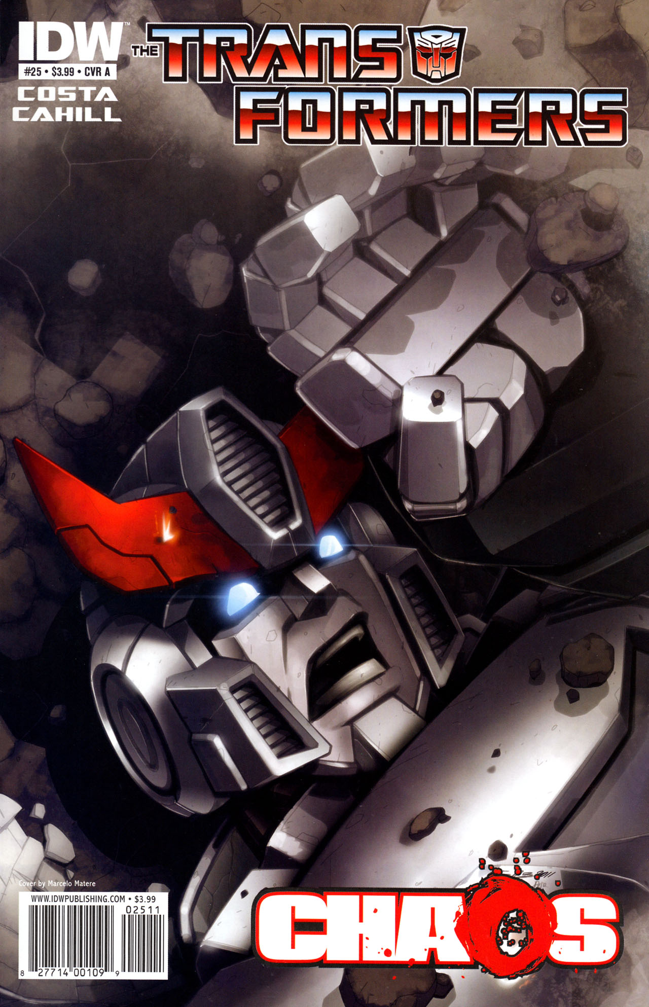 Read online The Transformers (2009) comic -  Issue #25 - 1