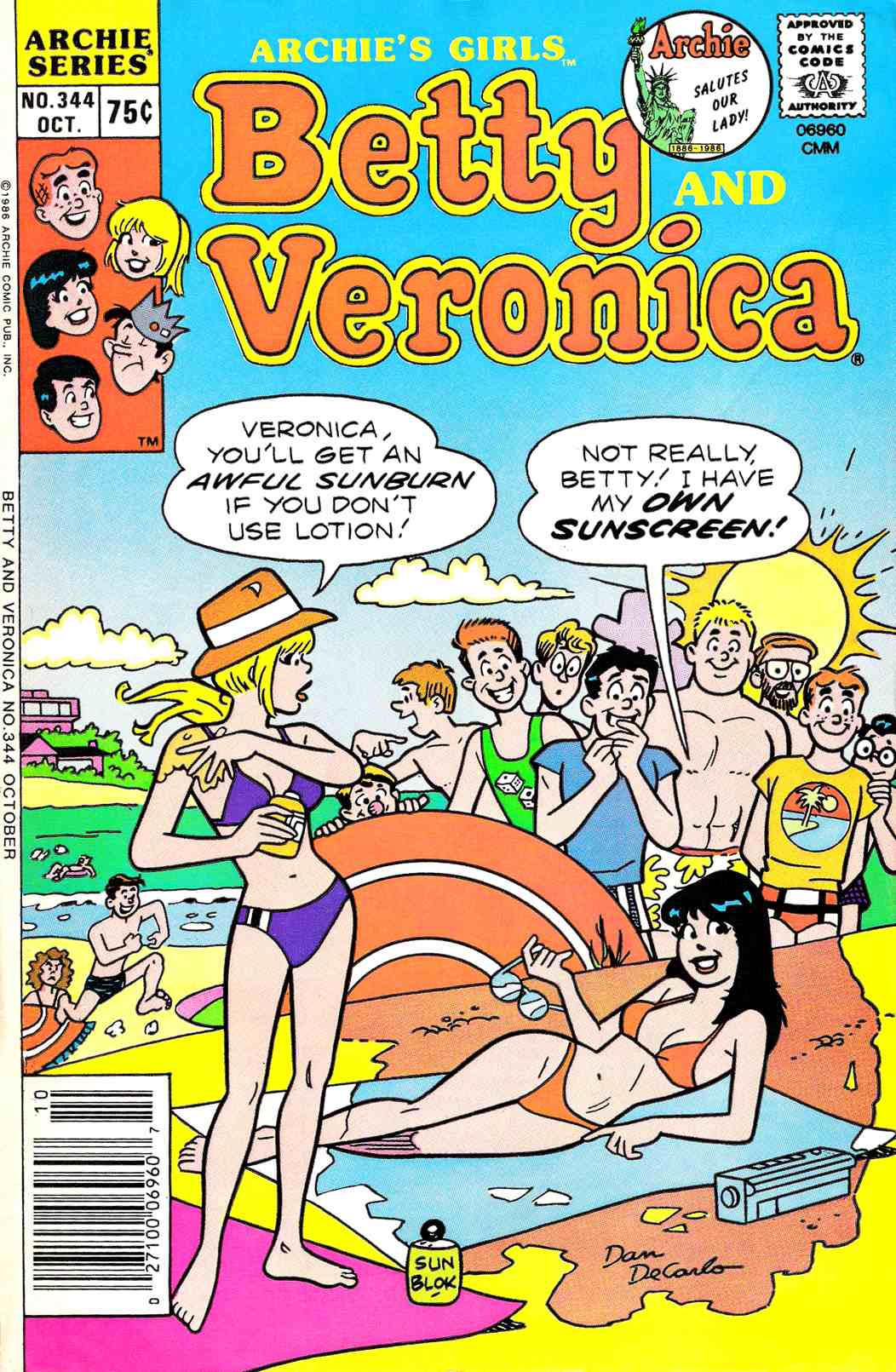 Read online Archie's Girls Betty and Veronica comic -  Issue #344 - 1