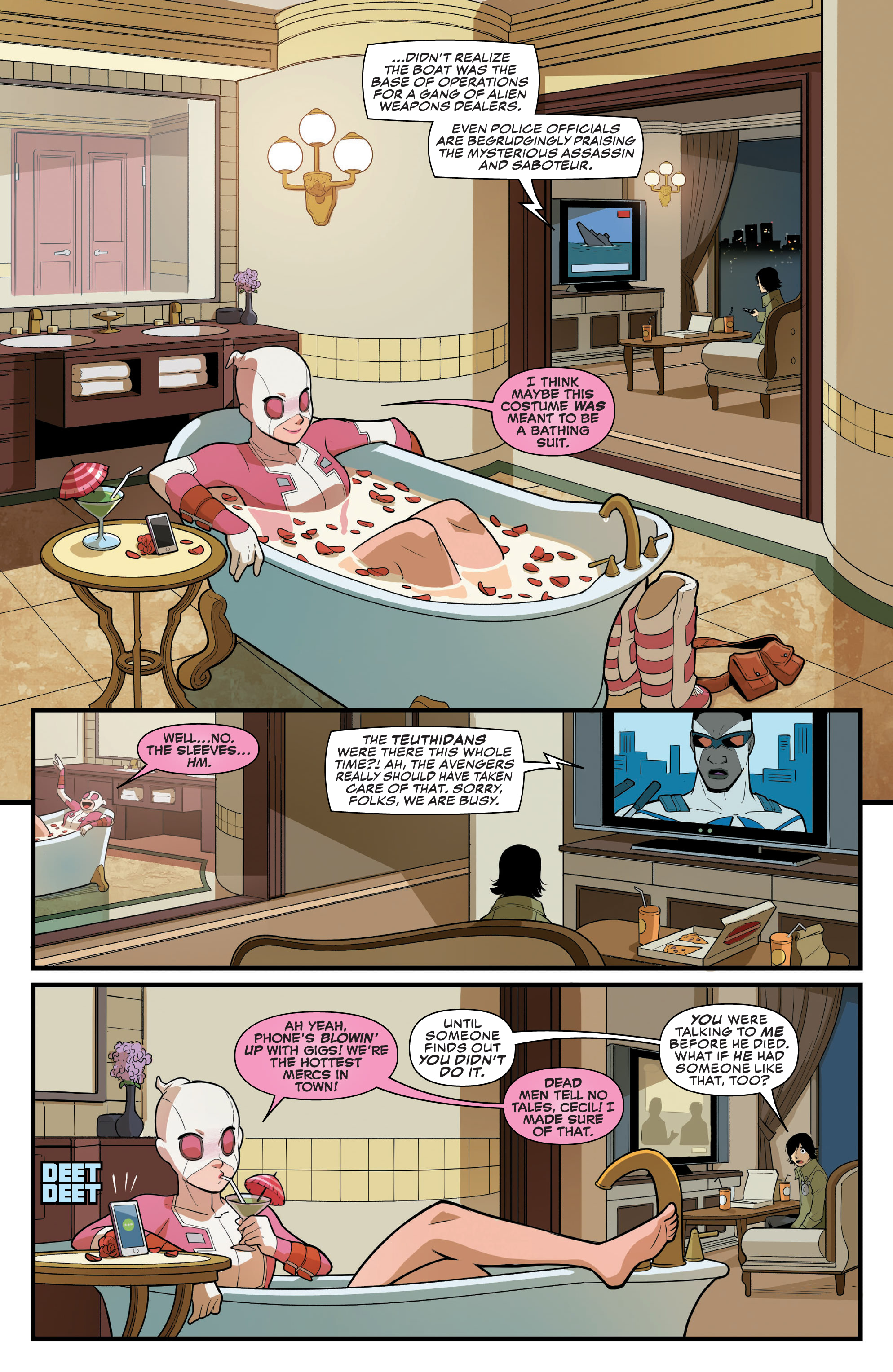 Read online Gwenpool Omnibus comic -  Issue # TPB (Part 1) - 74