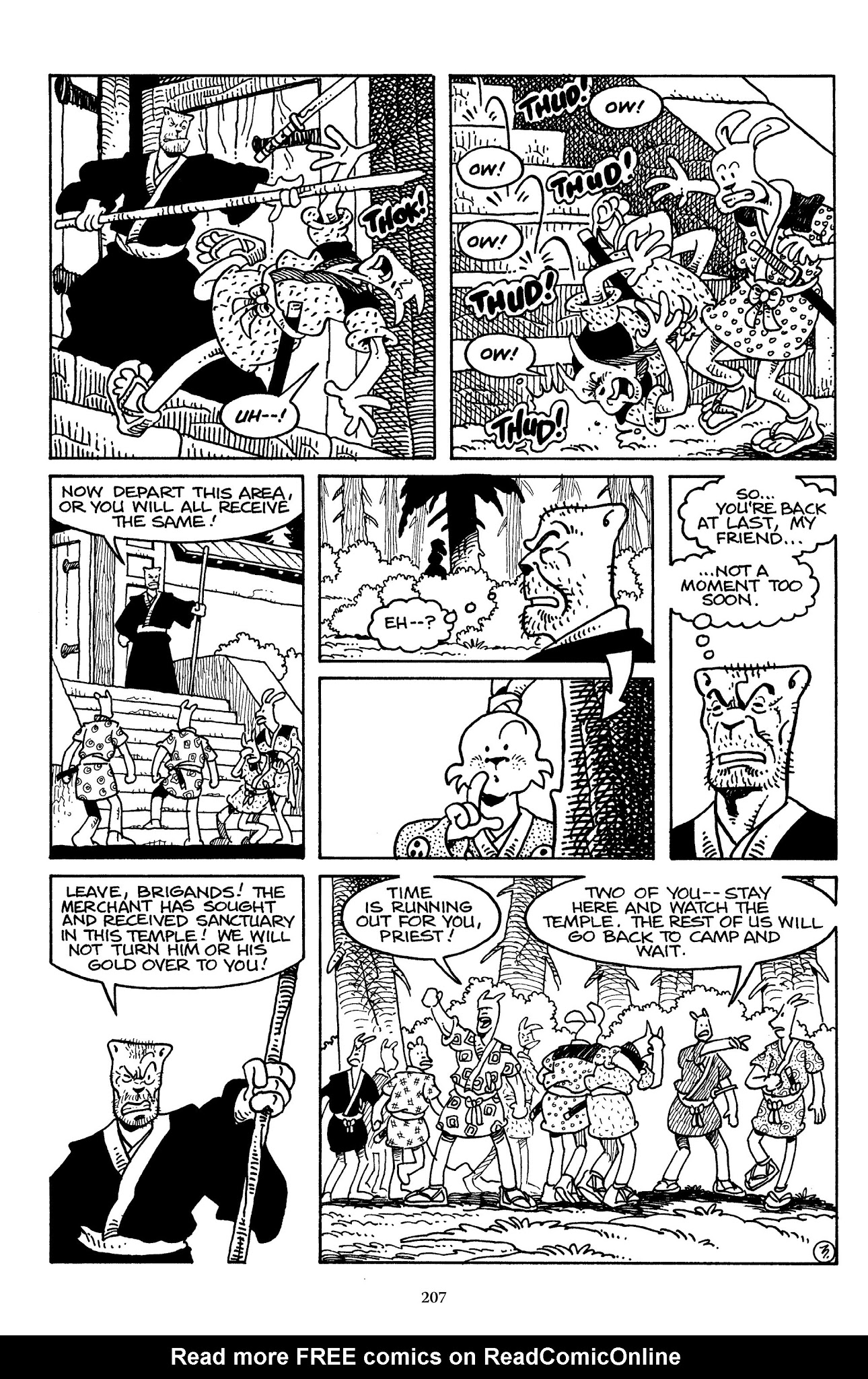 Read online The Usagi Yojimbo Saga comic -  Issue # TPB 3 - 204