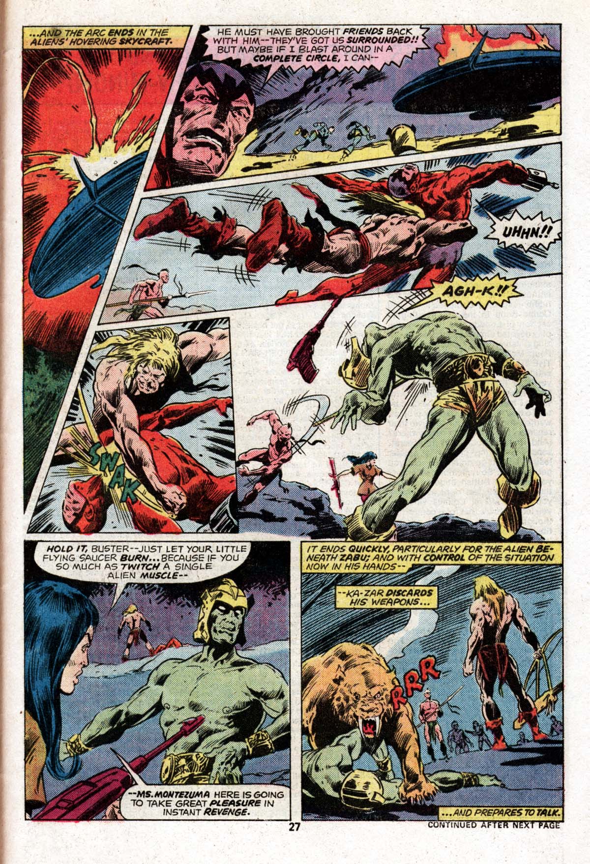 Read online Ka-Zar comic -  Issue #16 - 18