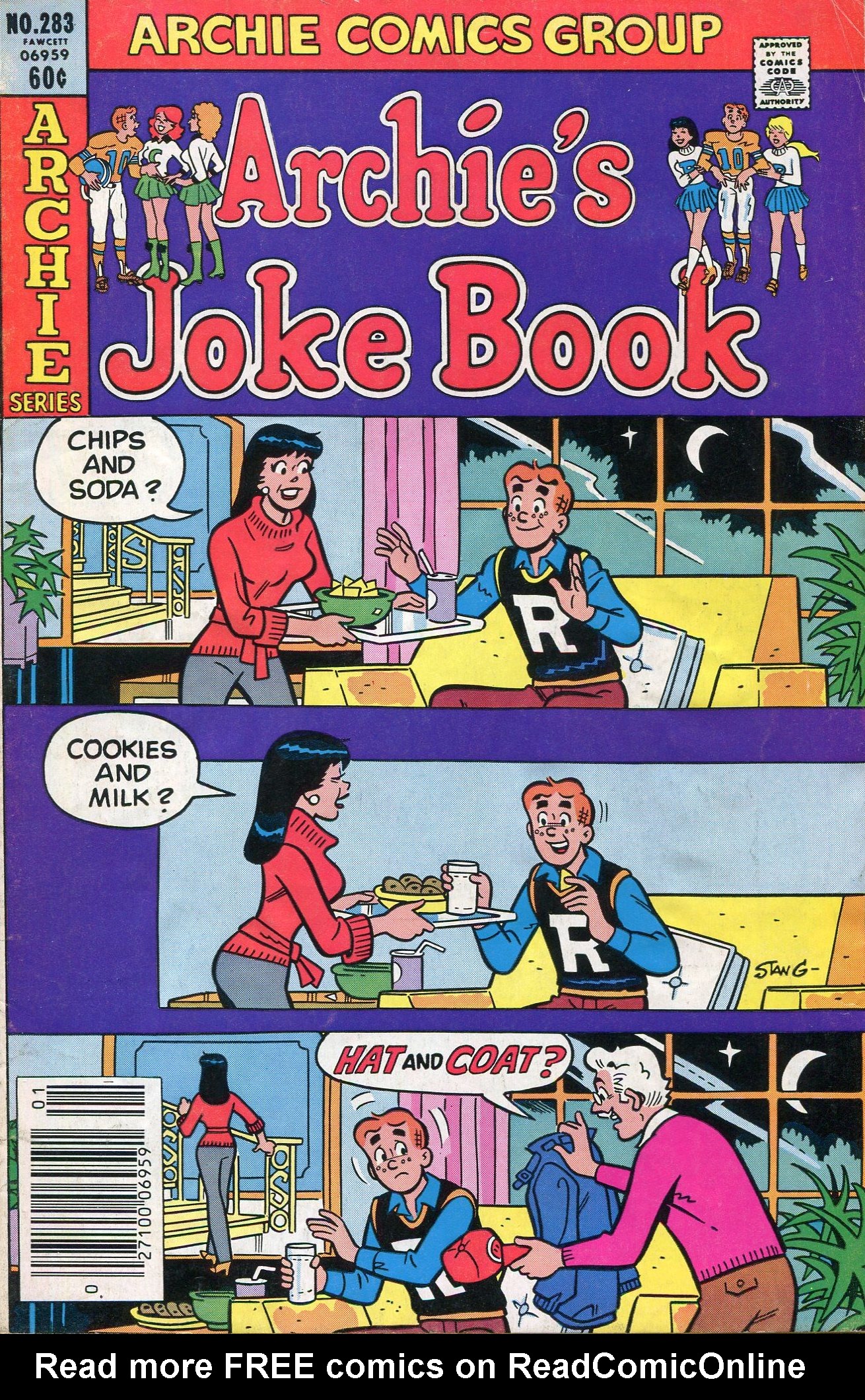 Read online Archie's Joke Book Magazine comic -  Issue #283 - 1
