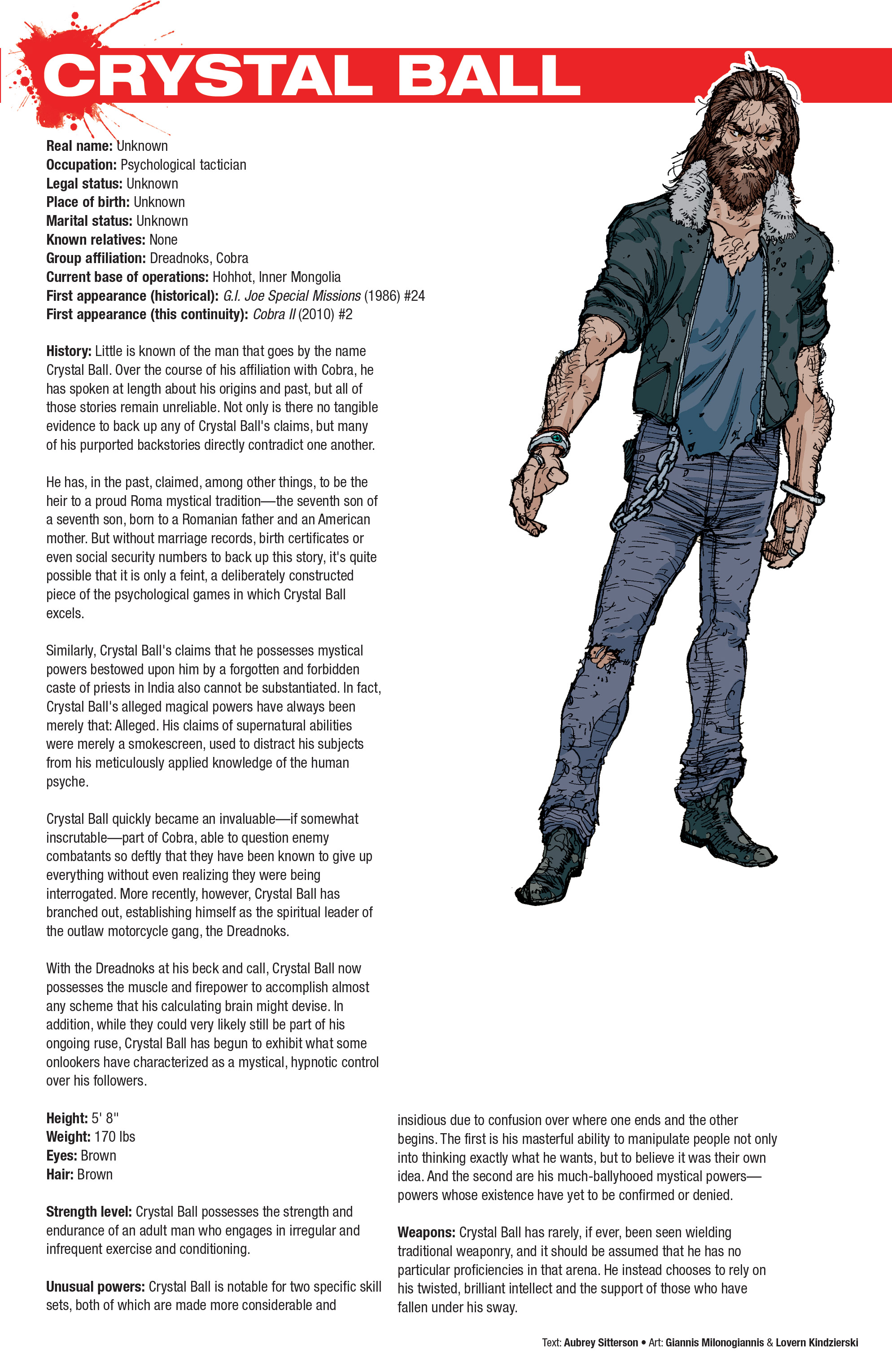 Read online Hasbro Heroes Sourcebook comic -  Issue #1 - 32