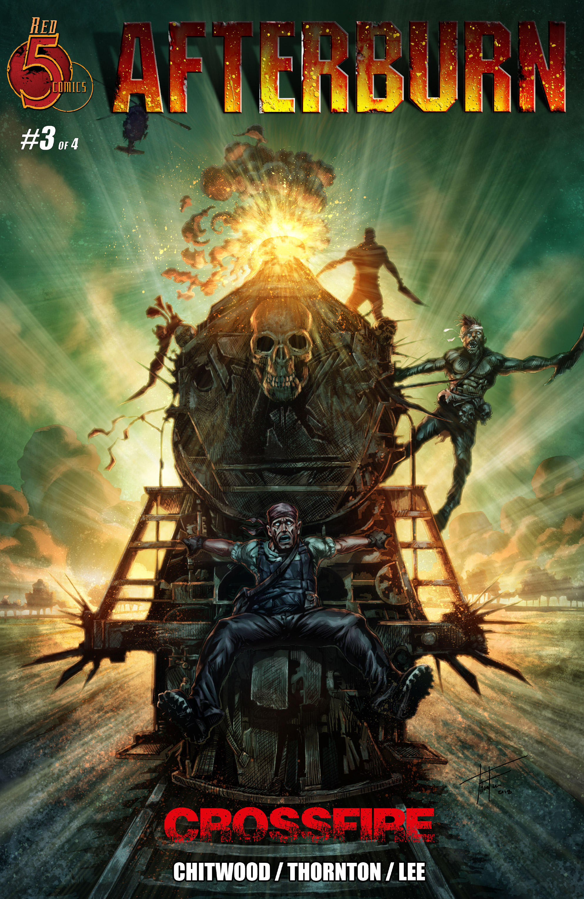 Read online Afterburn: Crossfire comic -  Issue #3 - 1