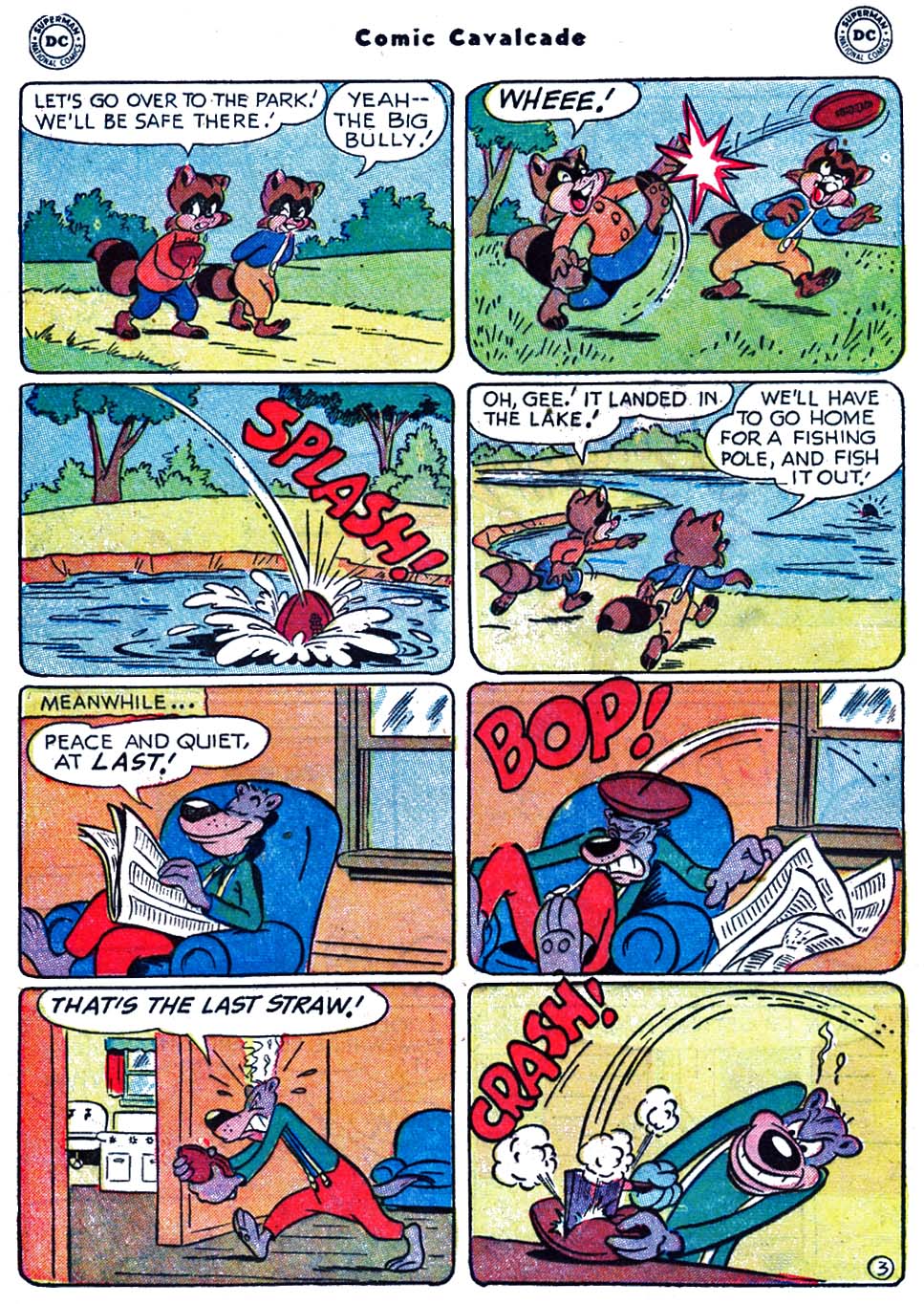 Read online Comic Cavalcade comic -  Issue #51 - 20