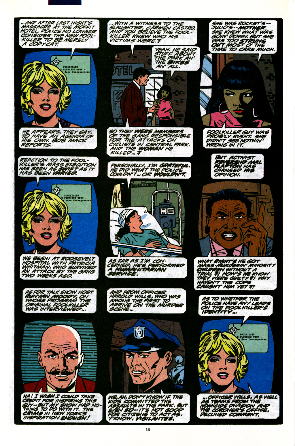 Read online Foolkiller (1990) comic -  Issue #5 - 10