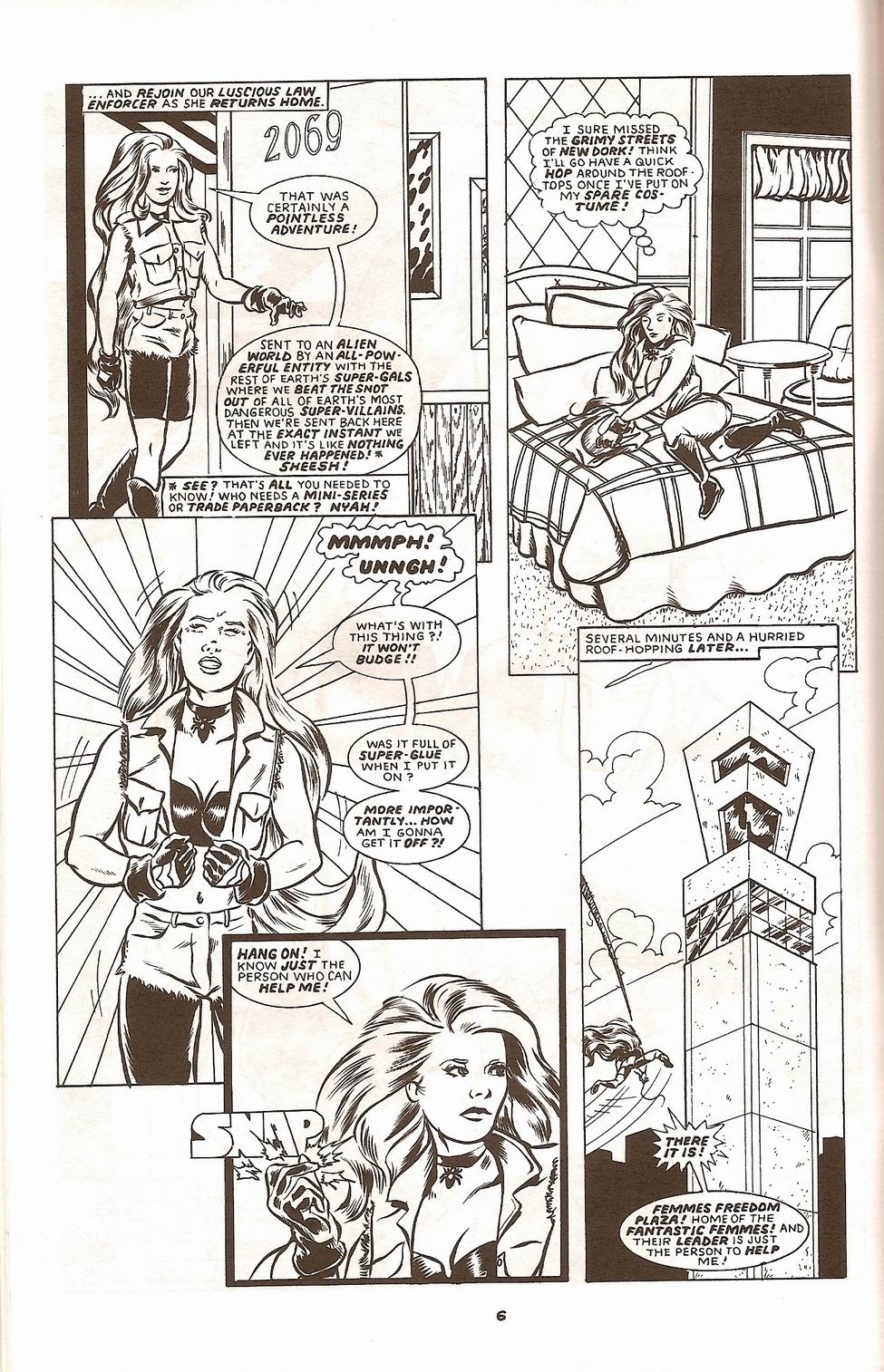 Read online Spider Femme Versus Denim comic -  Issue # Full - 8