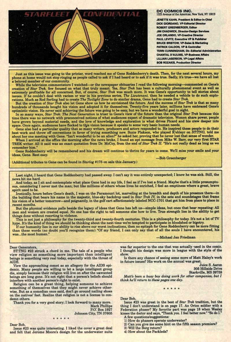 Read online Star Trek: The Next Generation (1989) comic -  Issue #27 - 26