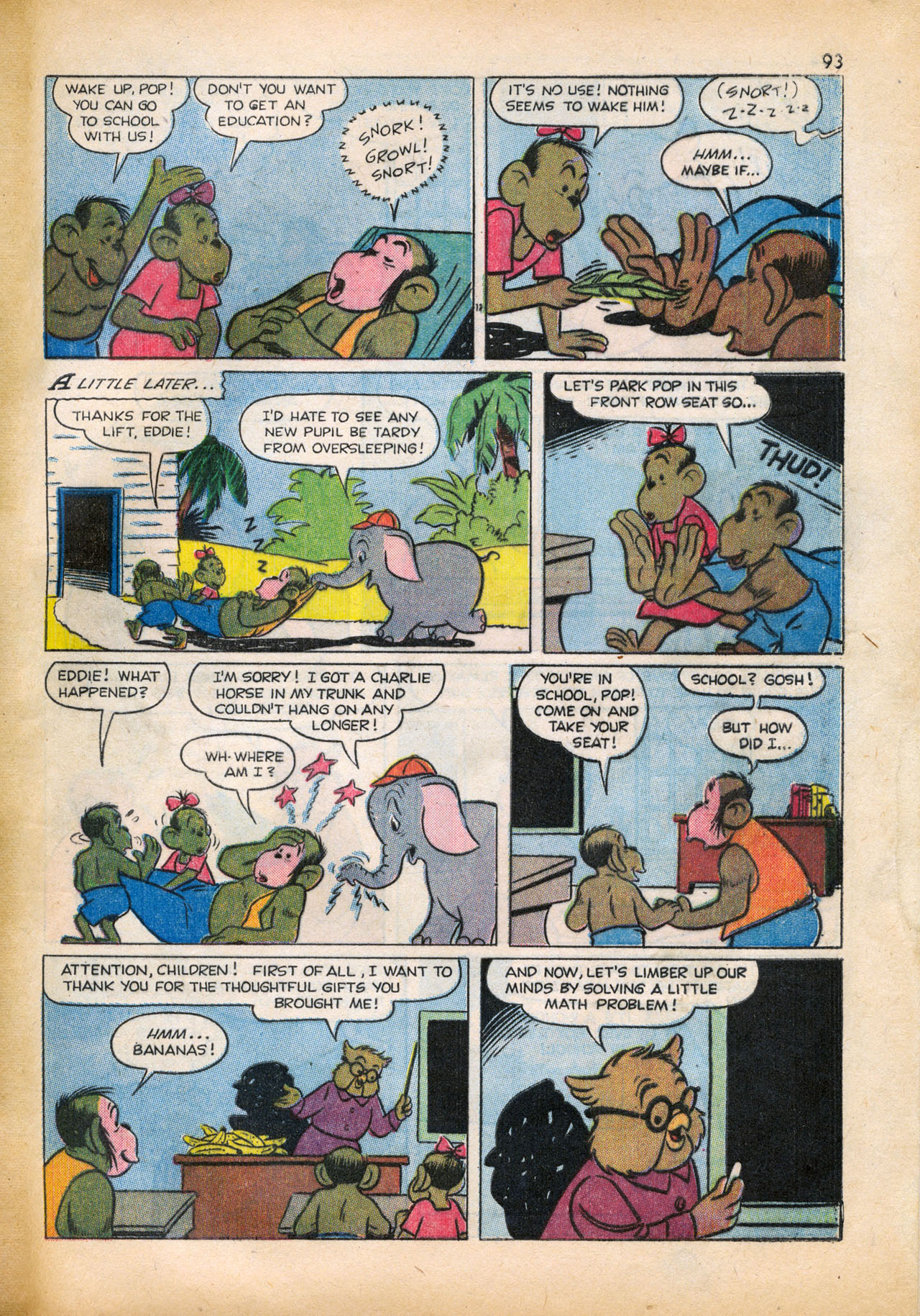 Read online Tom & Jerry's Back to School comic -  Issue # TPB - 95