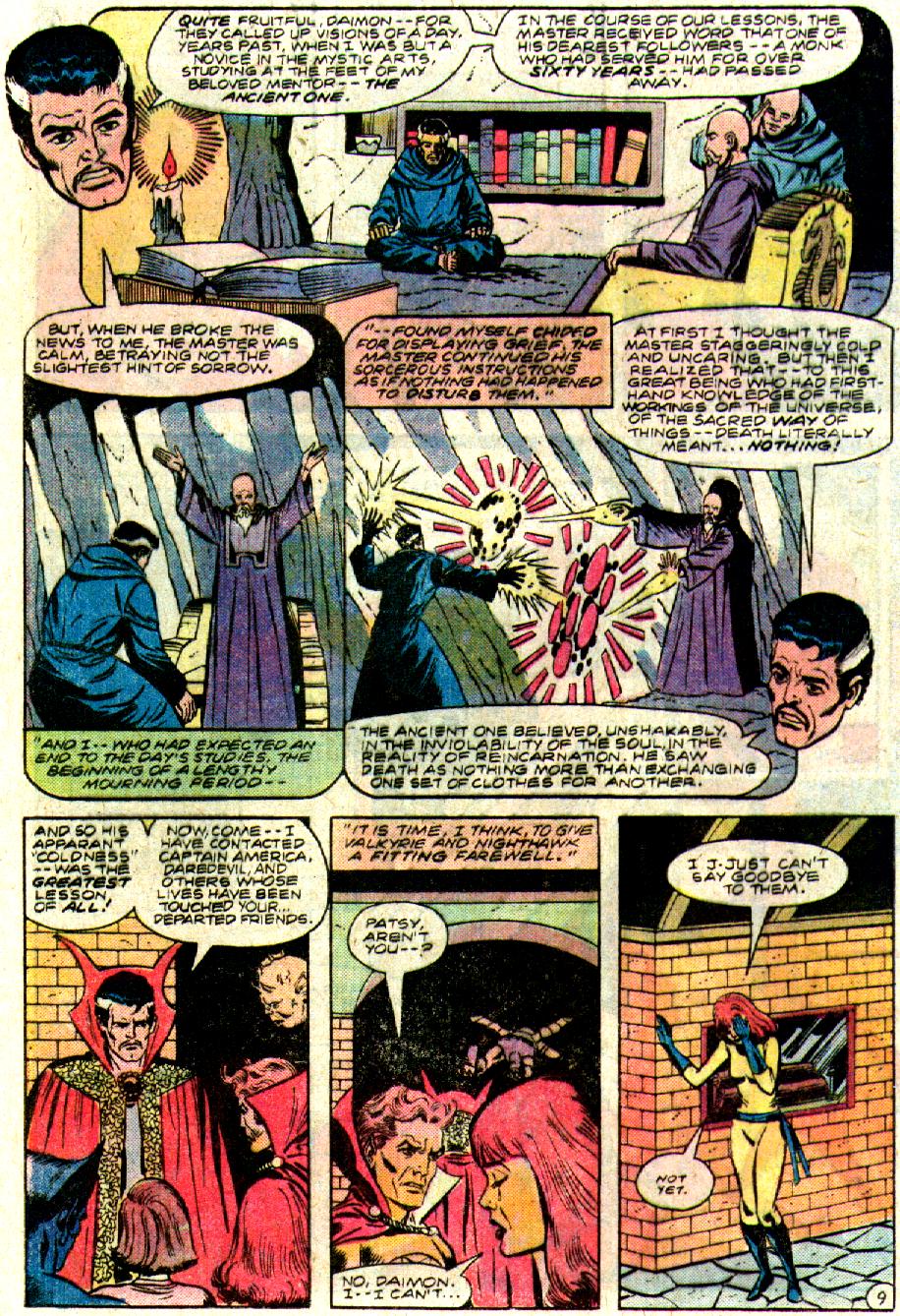 Read online The Defenders (1972) comic -  Issue #107 - 10