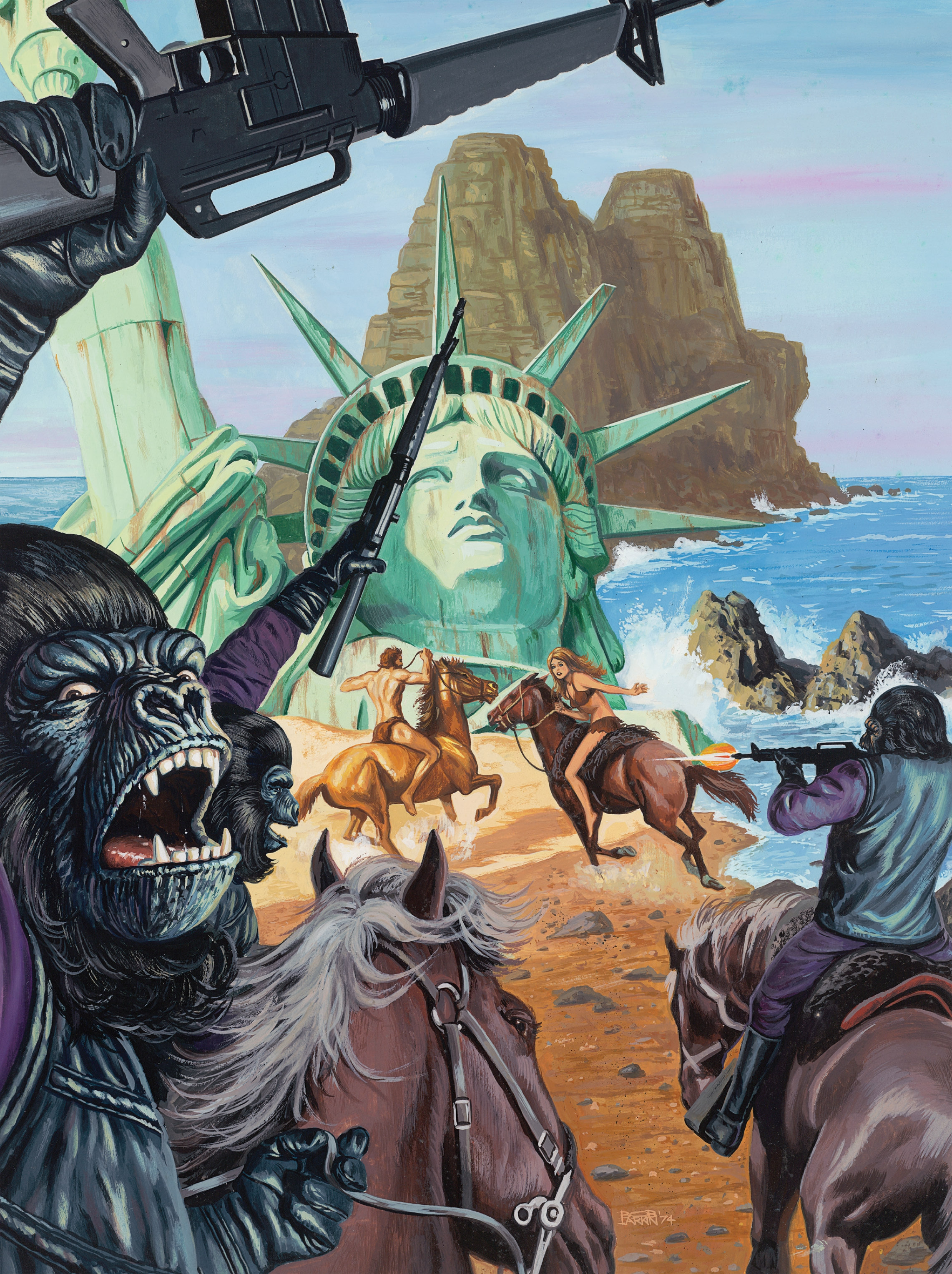 Read online Planet of the Apes: Archive comic -  Issue # TPB 2 (Part 1) - 2