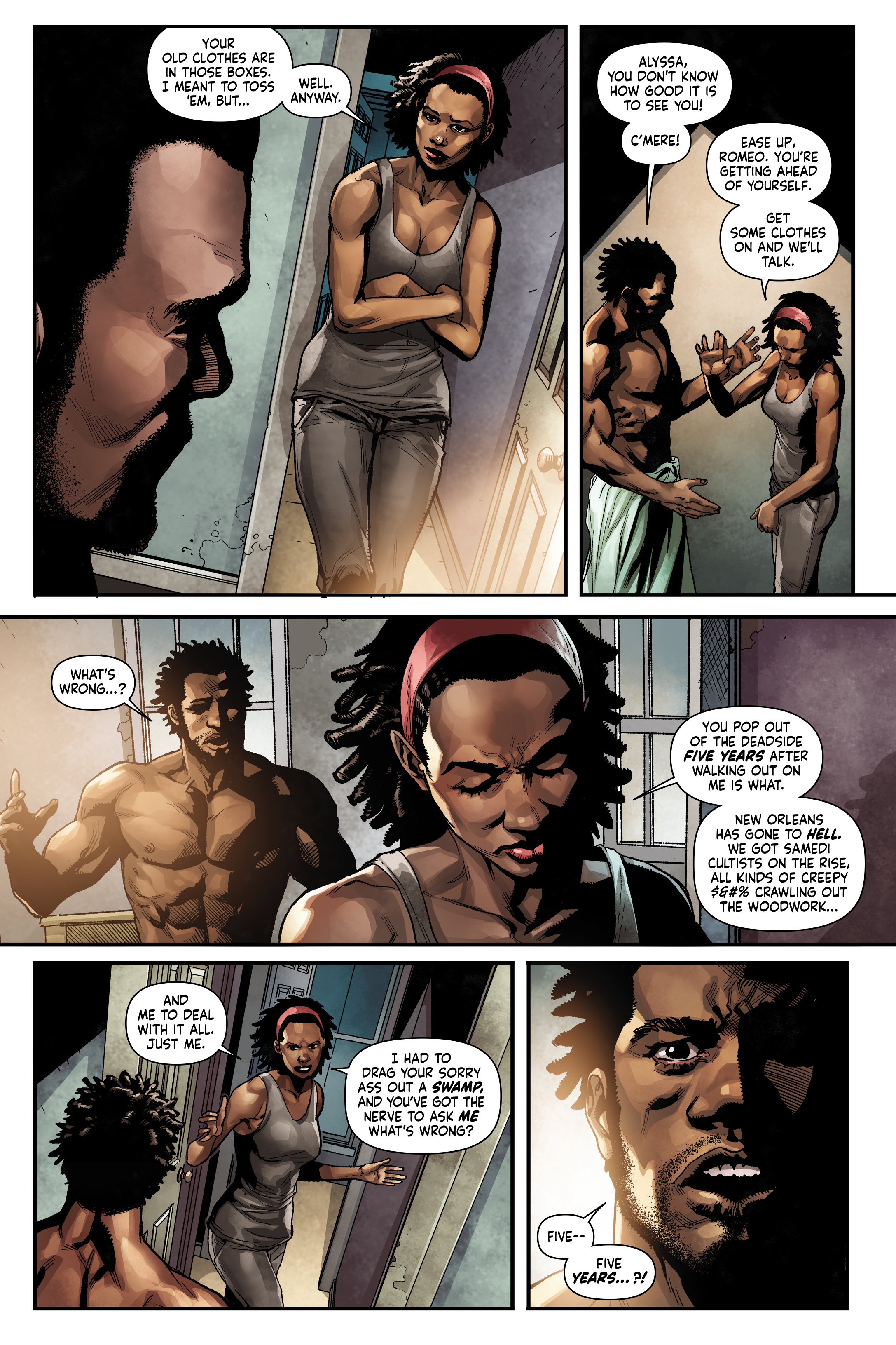 Read online Shadowman by Andy Diggle Deluxe Edition comic -  Issue # TPB (Part 1) - 23
