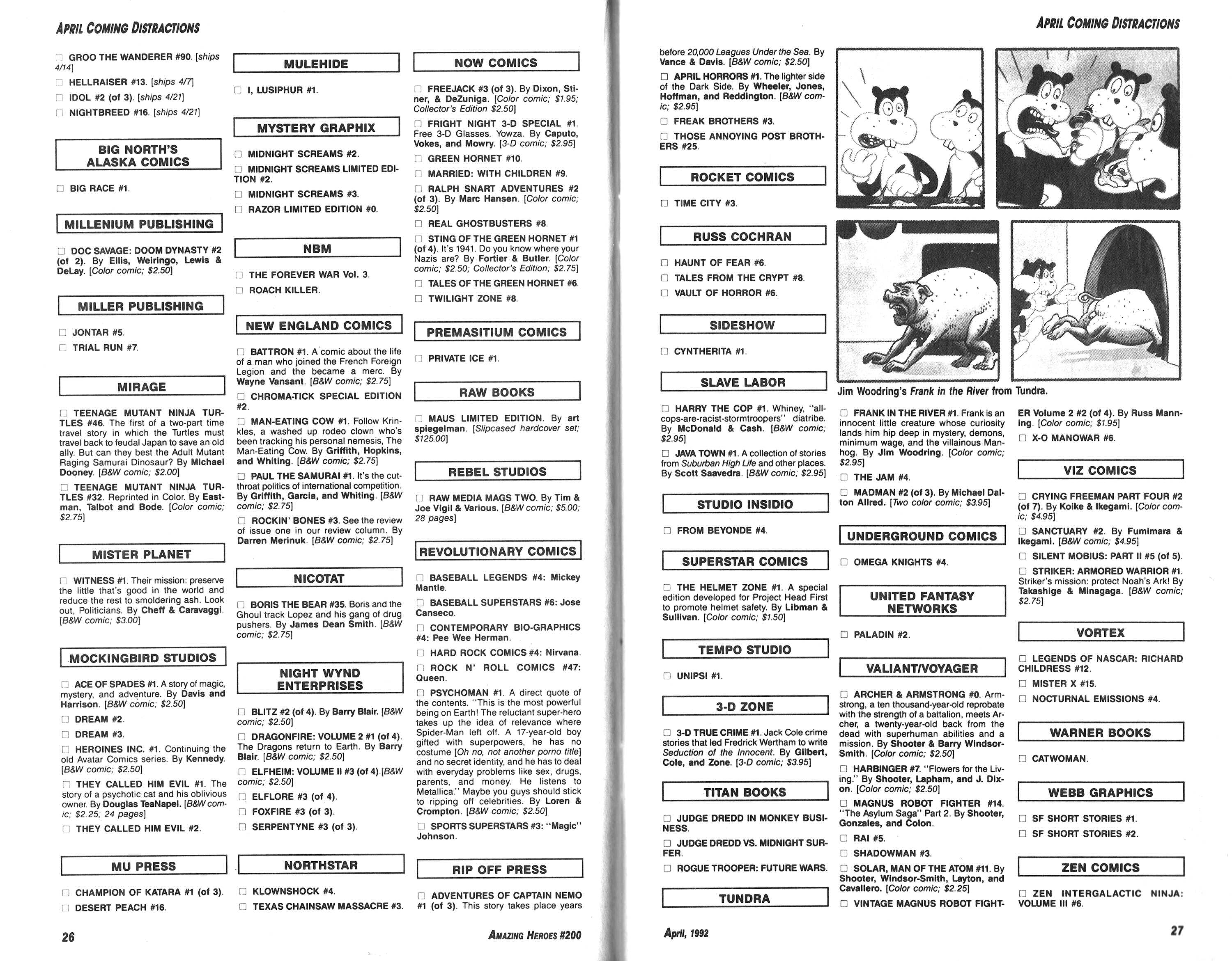 Read online Amazing Heroes comic -  Issue #200 - 14