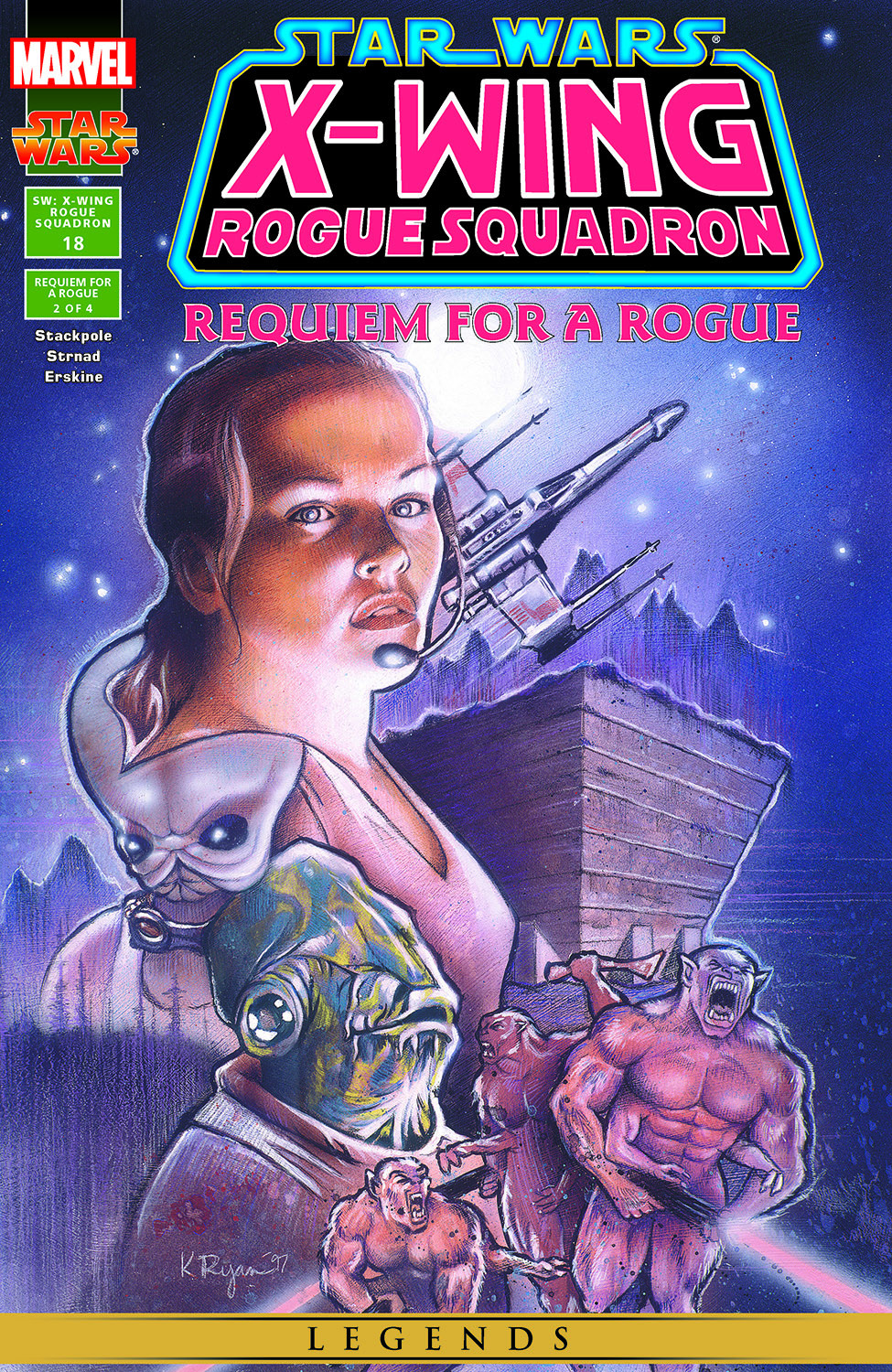 Read online Star Wars: X-Wing Rogue Squadron comic -  Issue #18 - 1