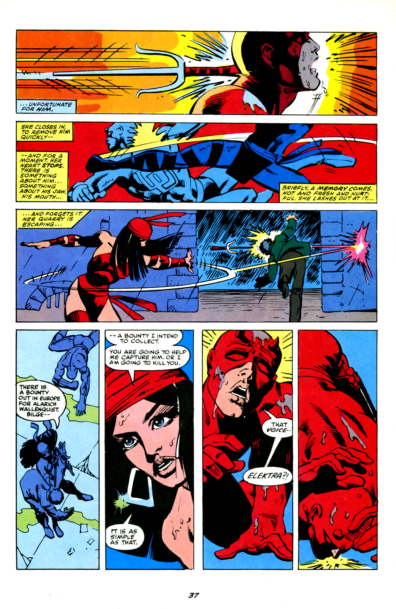 Read online Elektra Megazine comic -  Issue #1 - 38