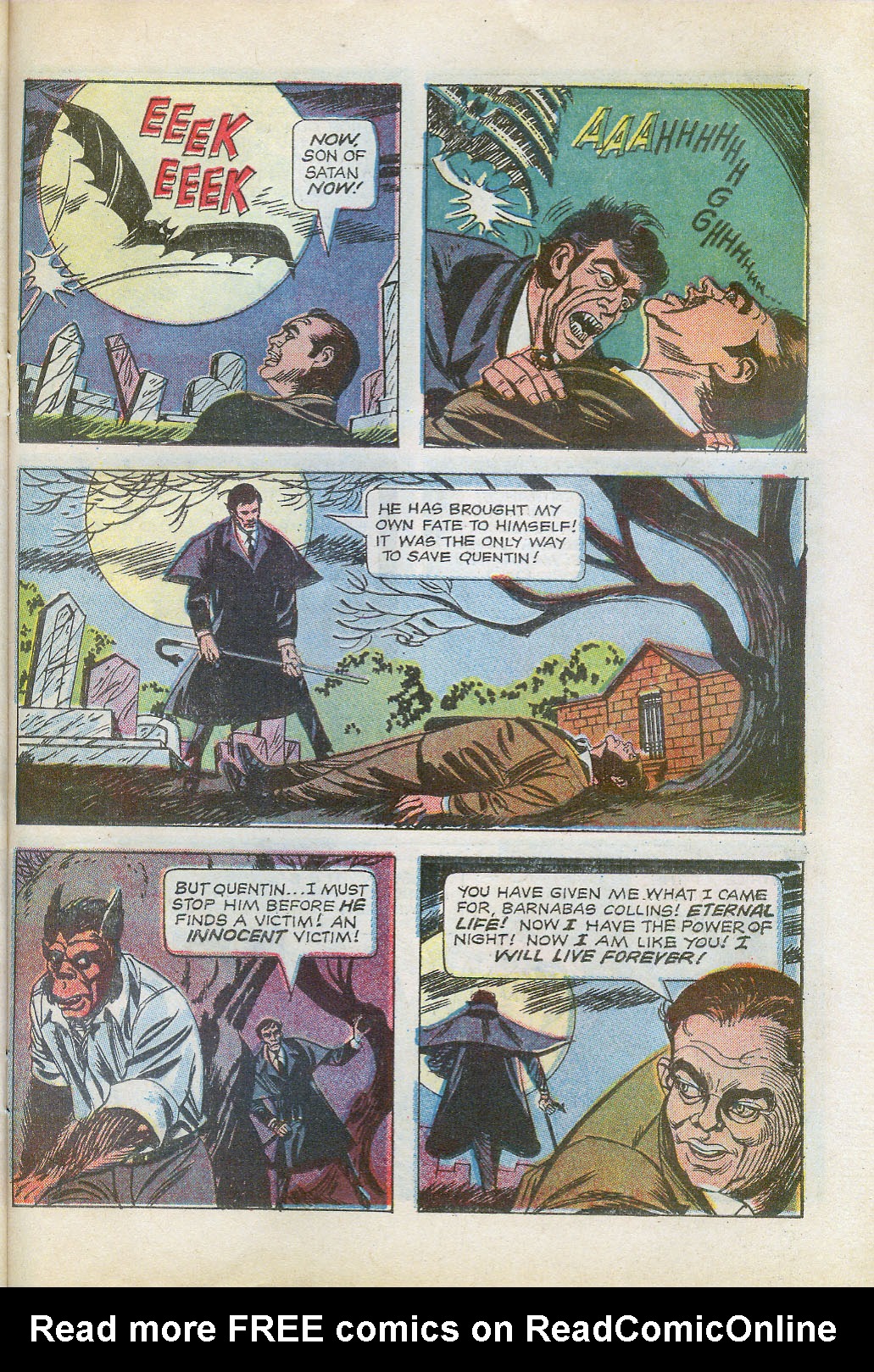 Read online Dark Shadows (1969) comic -  Issue #8 - 27