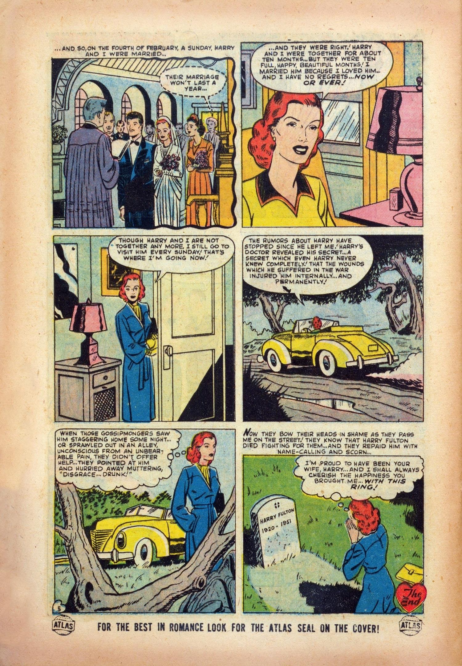 Read online Love Romances comic -  Issue #26 - 32