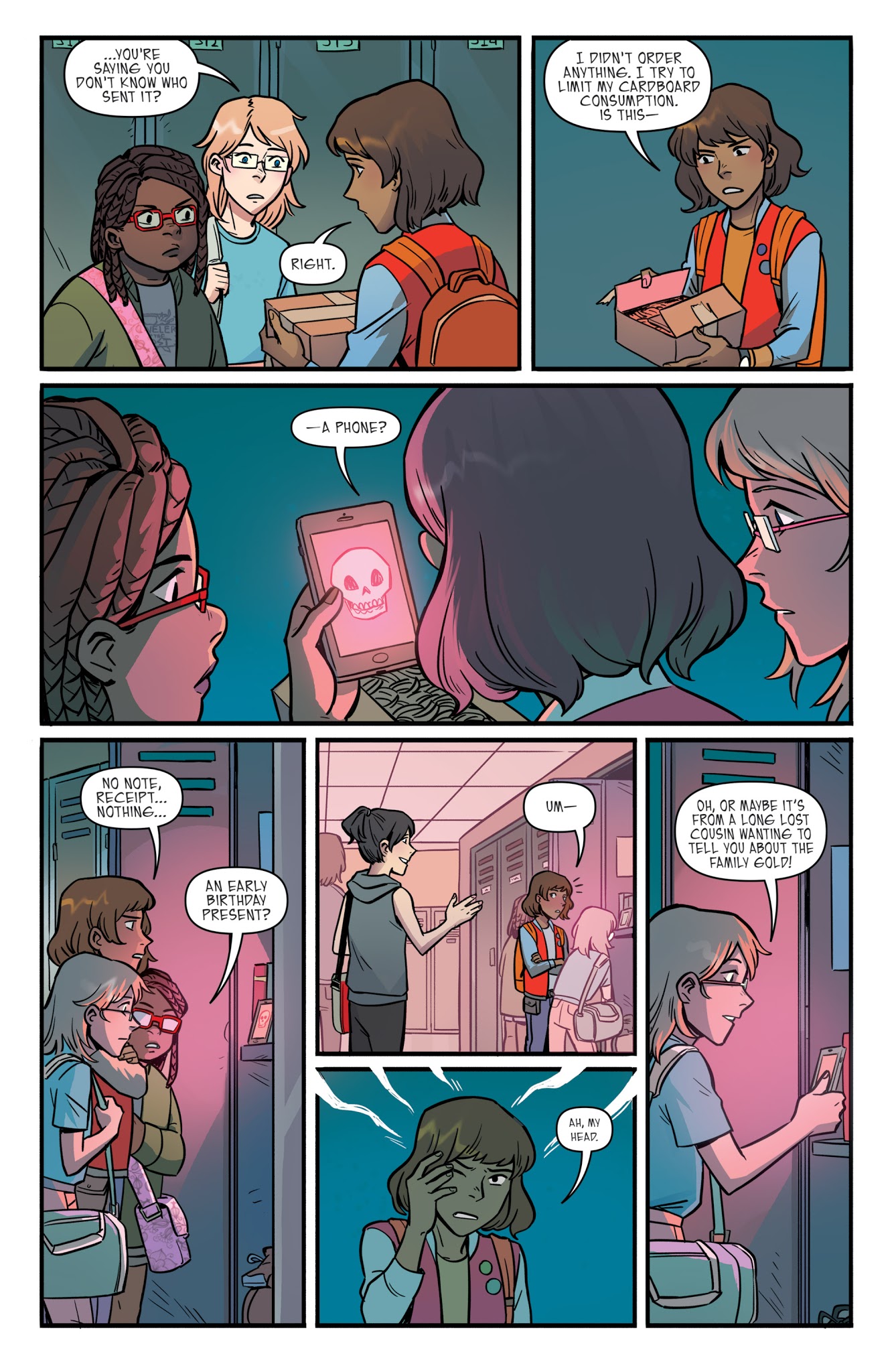 Read online Goosebumps: Download and Die comic -  Issue #1 - 11