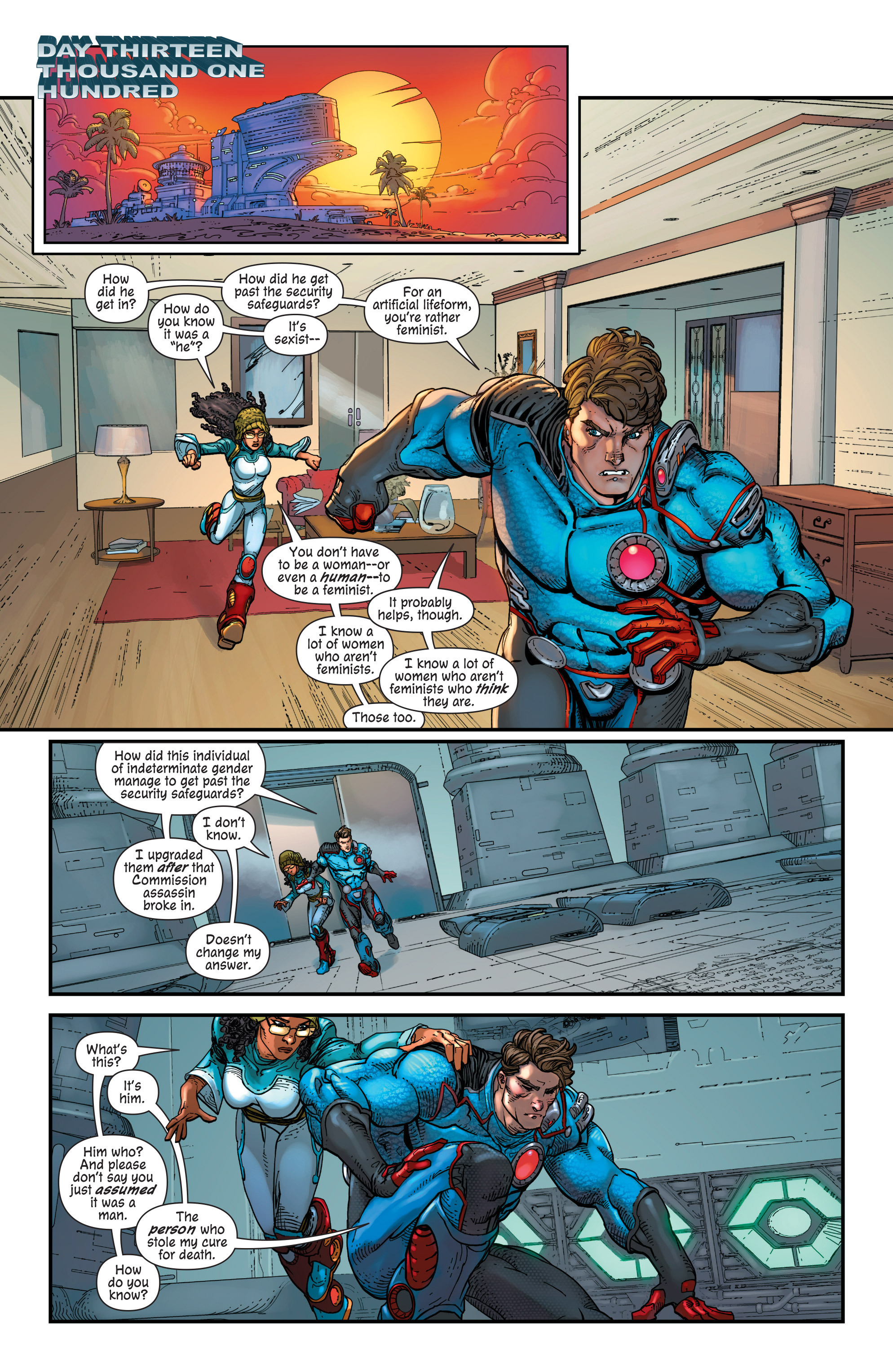 Read online The Infinite Adventures of Jonas Quantum comic -  Issue #6 - 3