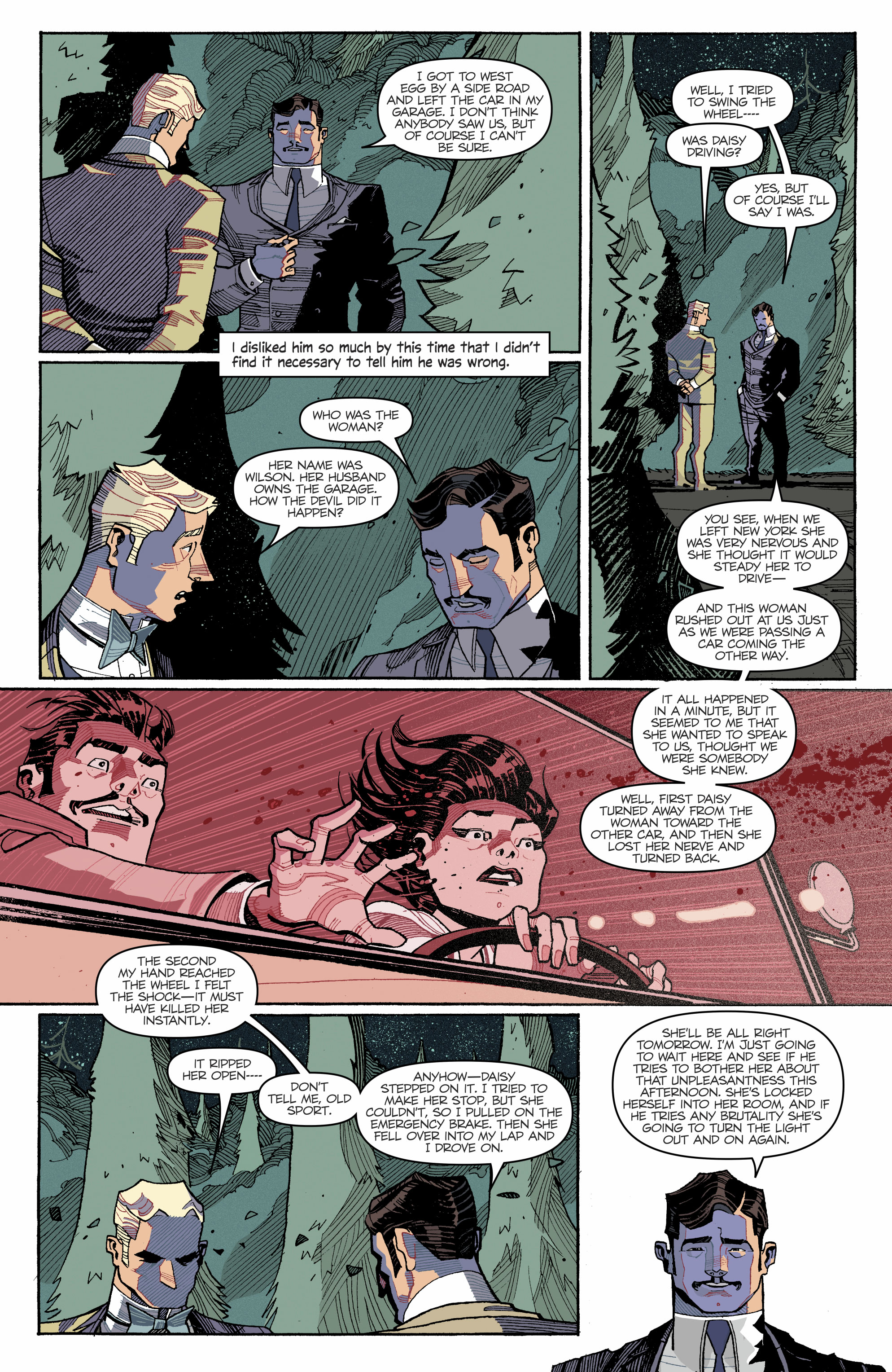 Read online The Great Gatsby comic -  Issue #6 - 12