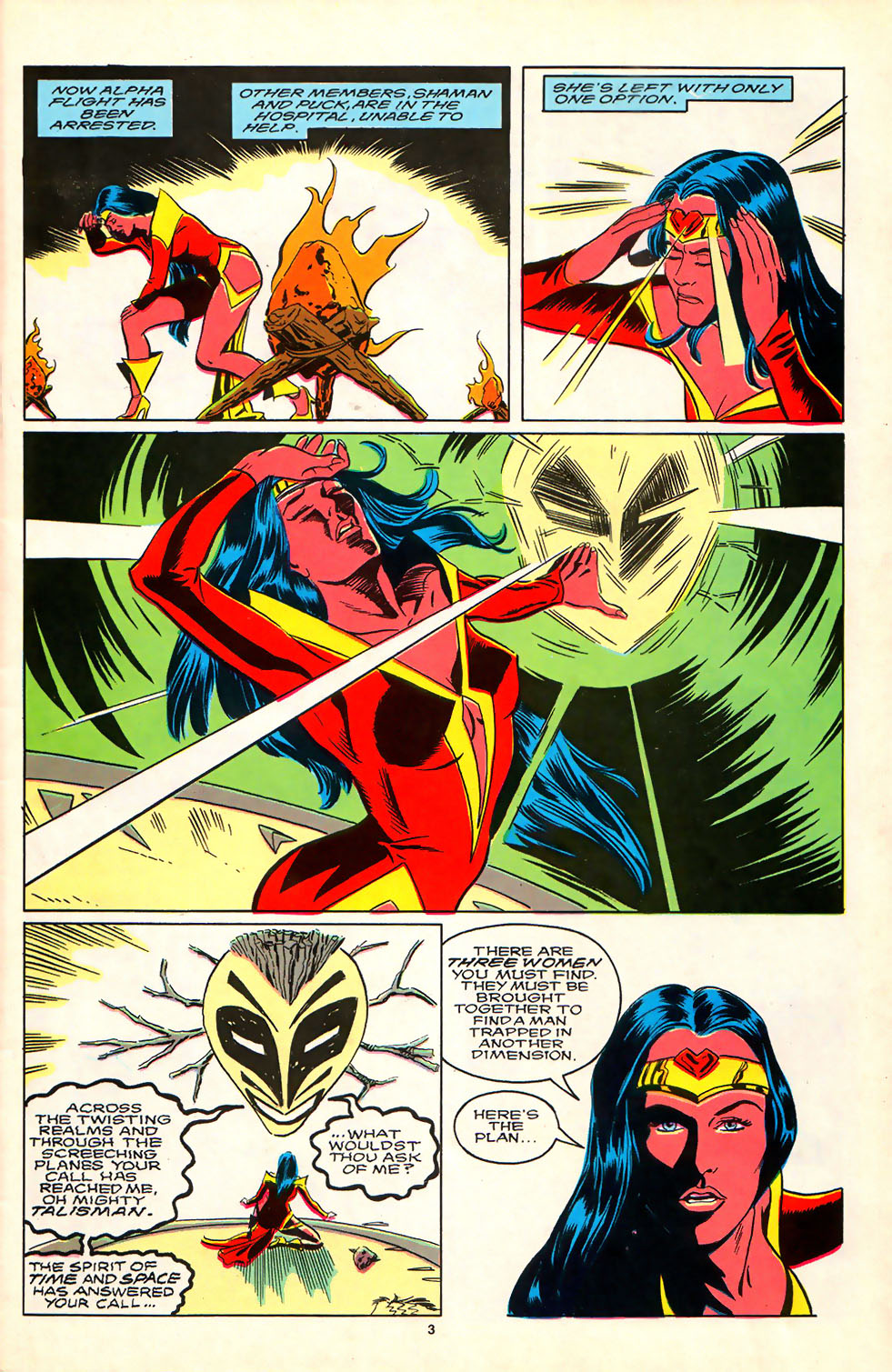 Read online Alpha Flight (1983) comic -  Issue #81 - 4