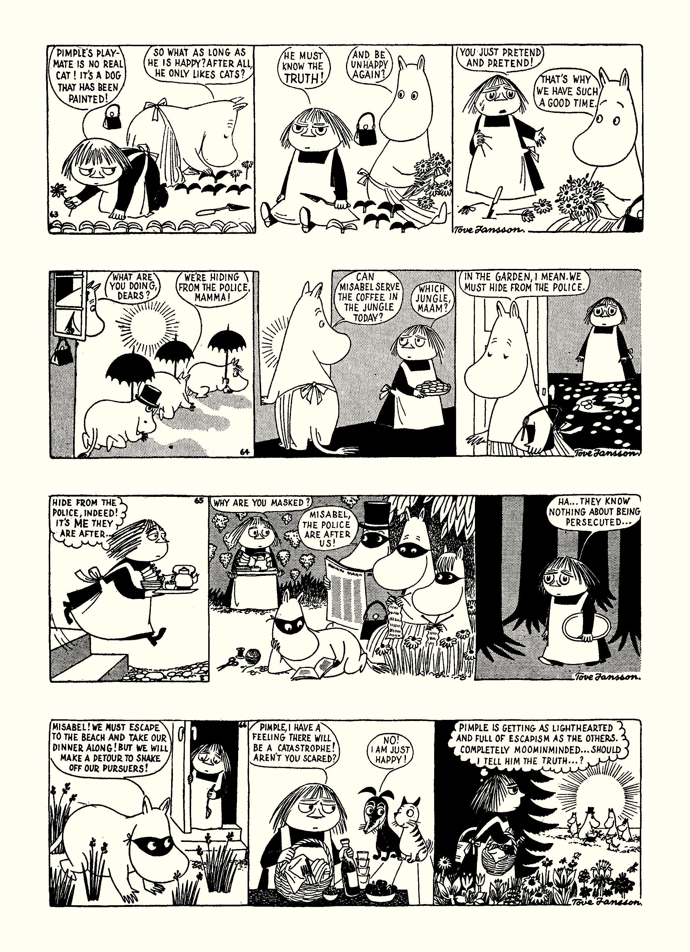 Read online Moomin: The Complete Tove Jansson Comic Strip comic -  Issue # TPB 2 - 43
