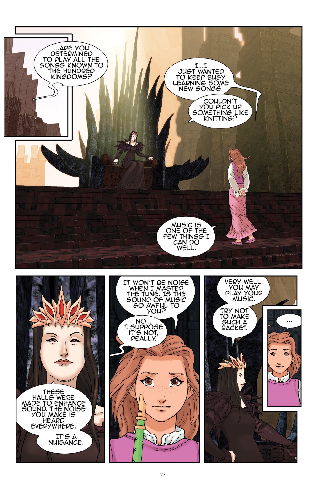 Read online Courageous Princess comic -  Issue # TPB 3 (Part 1) - 77