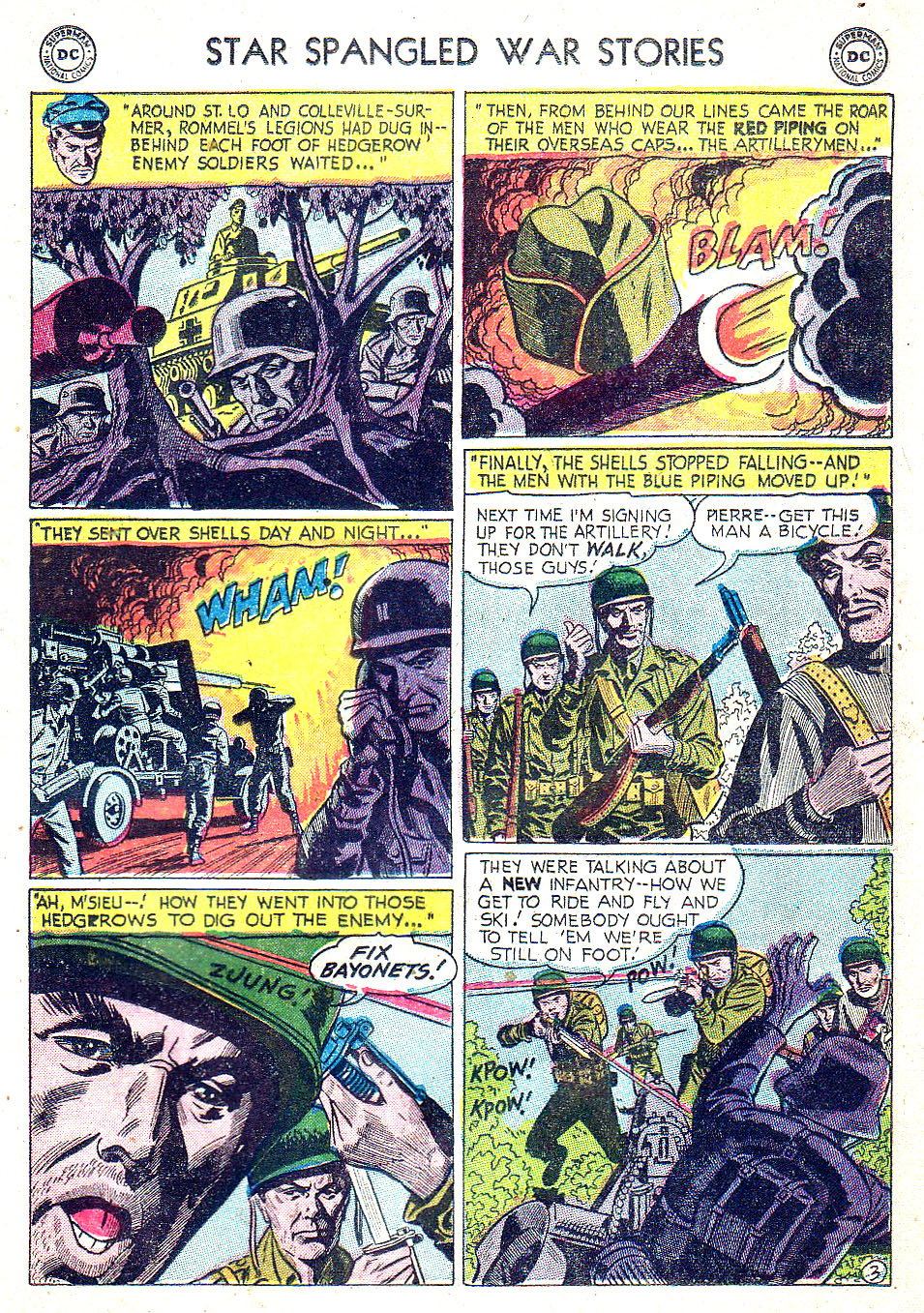 Read online Star Spangled War Stories (1952) comic -  Issue #31 - 21