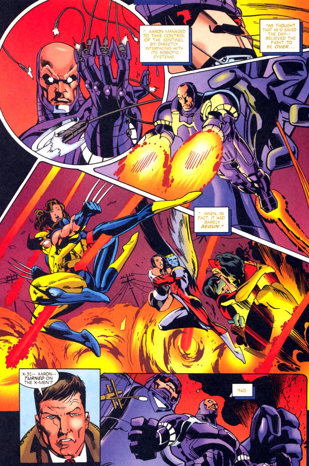 Read online X-51 comic -  Issue #8 - 17