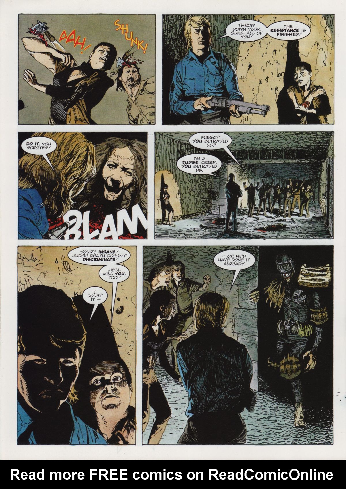 Read online Judge Dredd Megazine (Vol. 5) comic -  Issue #217 - 90