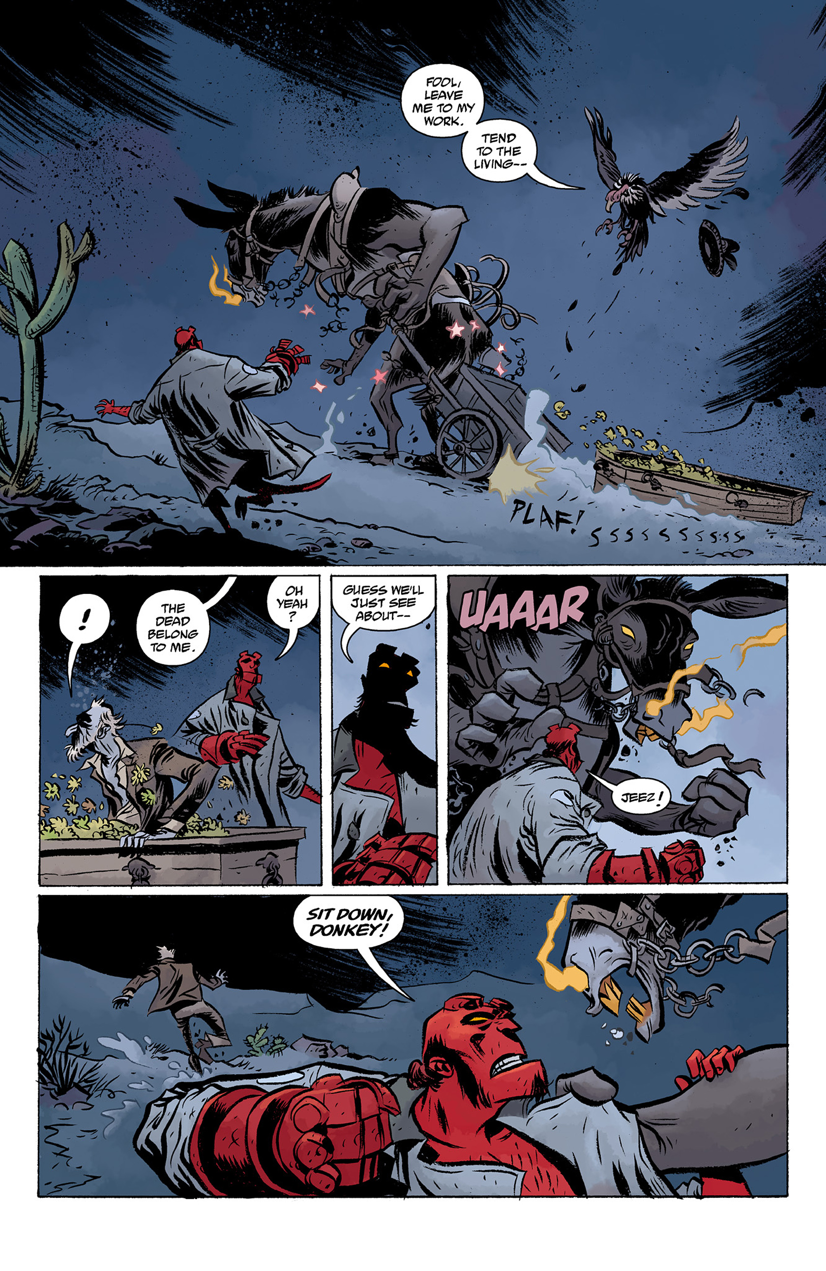 Read online Hellboy 20th Anniversary Sampler comic -  Issue # Full - 8