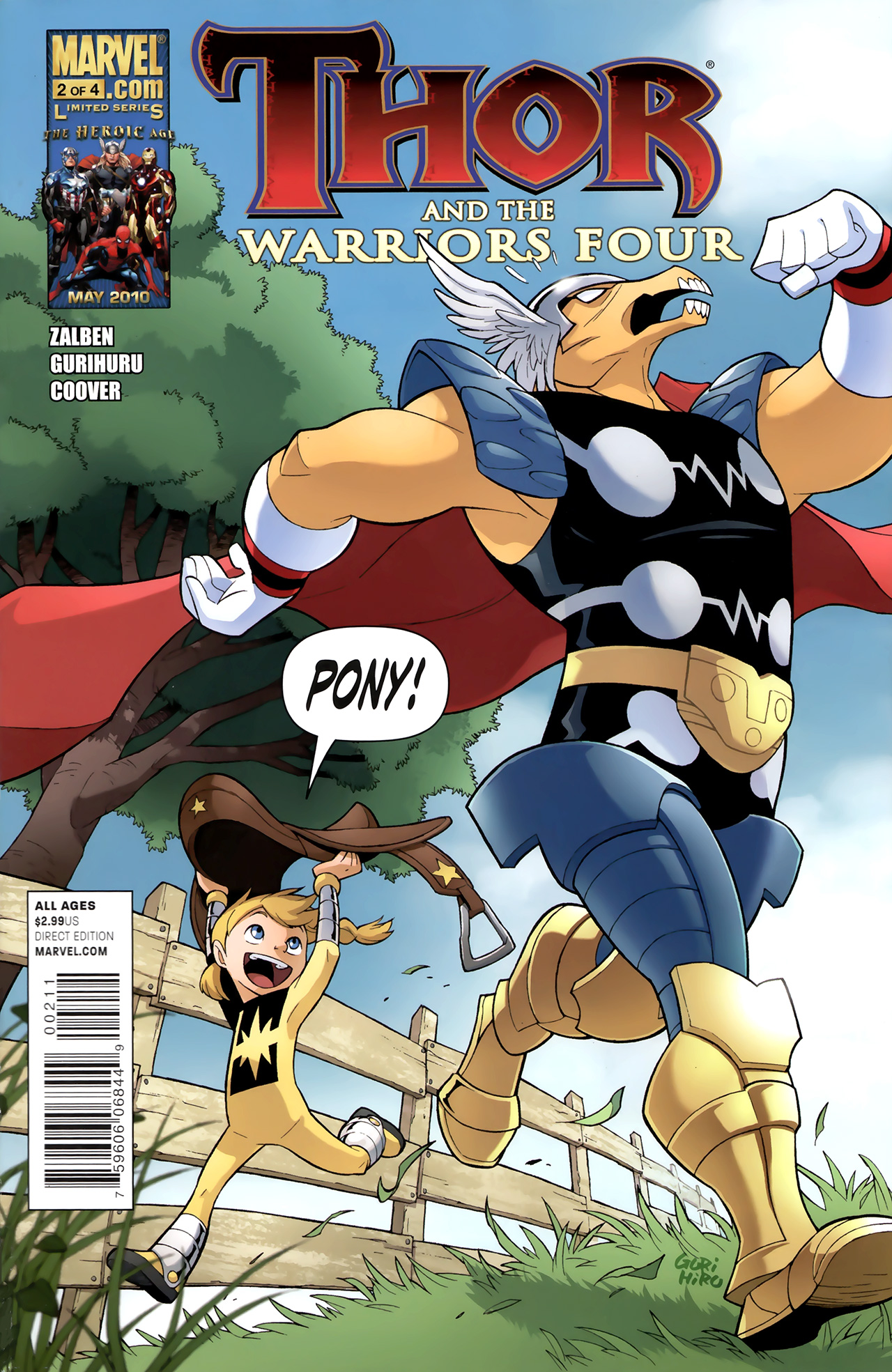 Read online Thor and the Warriors Four comic -  Issue #2 - 1