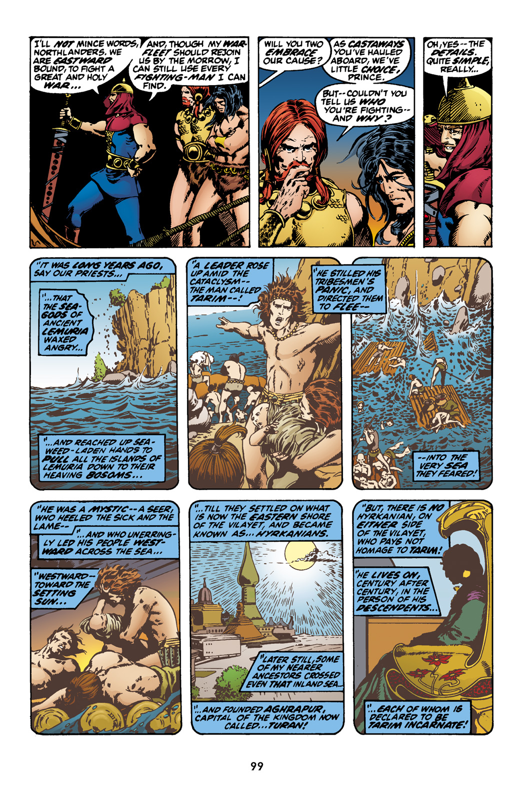 Read online The Chronicles of Conan comic -  Issue # TPB 3 (Part 1) - 100