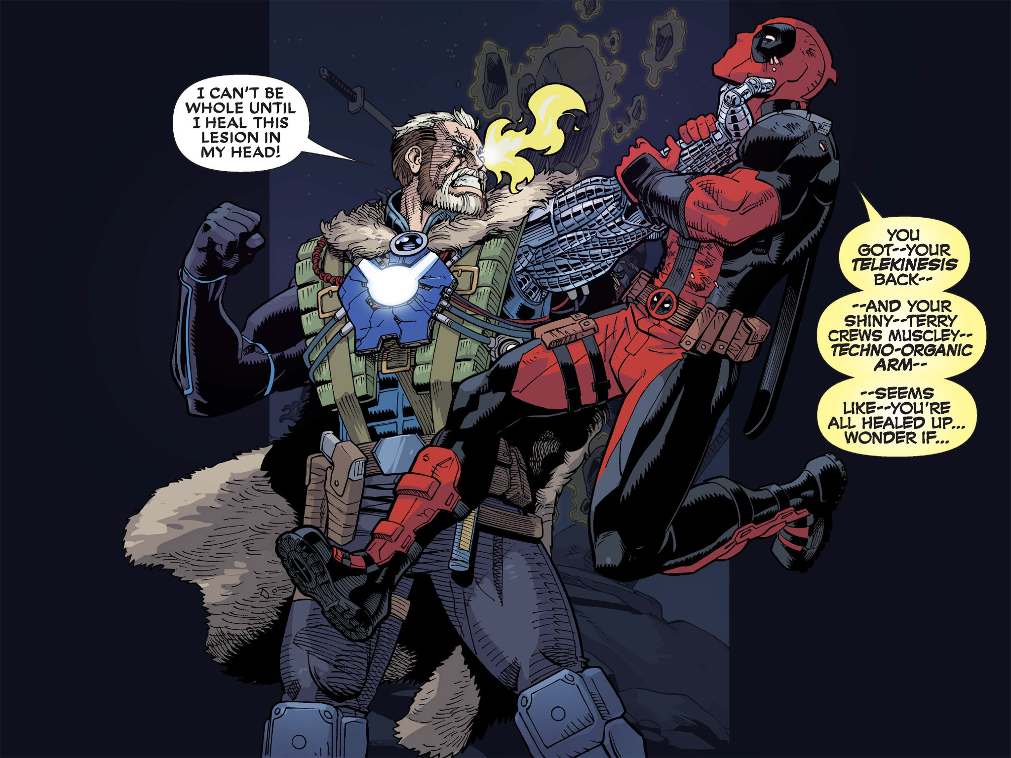 Read online Deadpool & Cable: Split Second Infinite Comic comic -  Issue #6 - 38