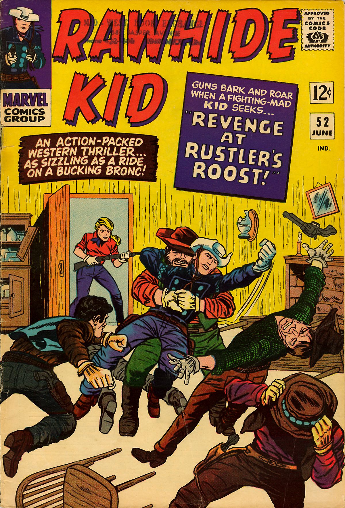 Read online The Rawhide Kid comic -  Issue #52 - 1