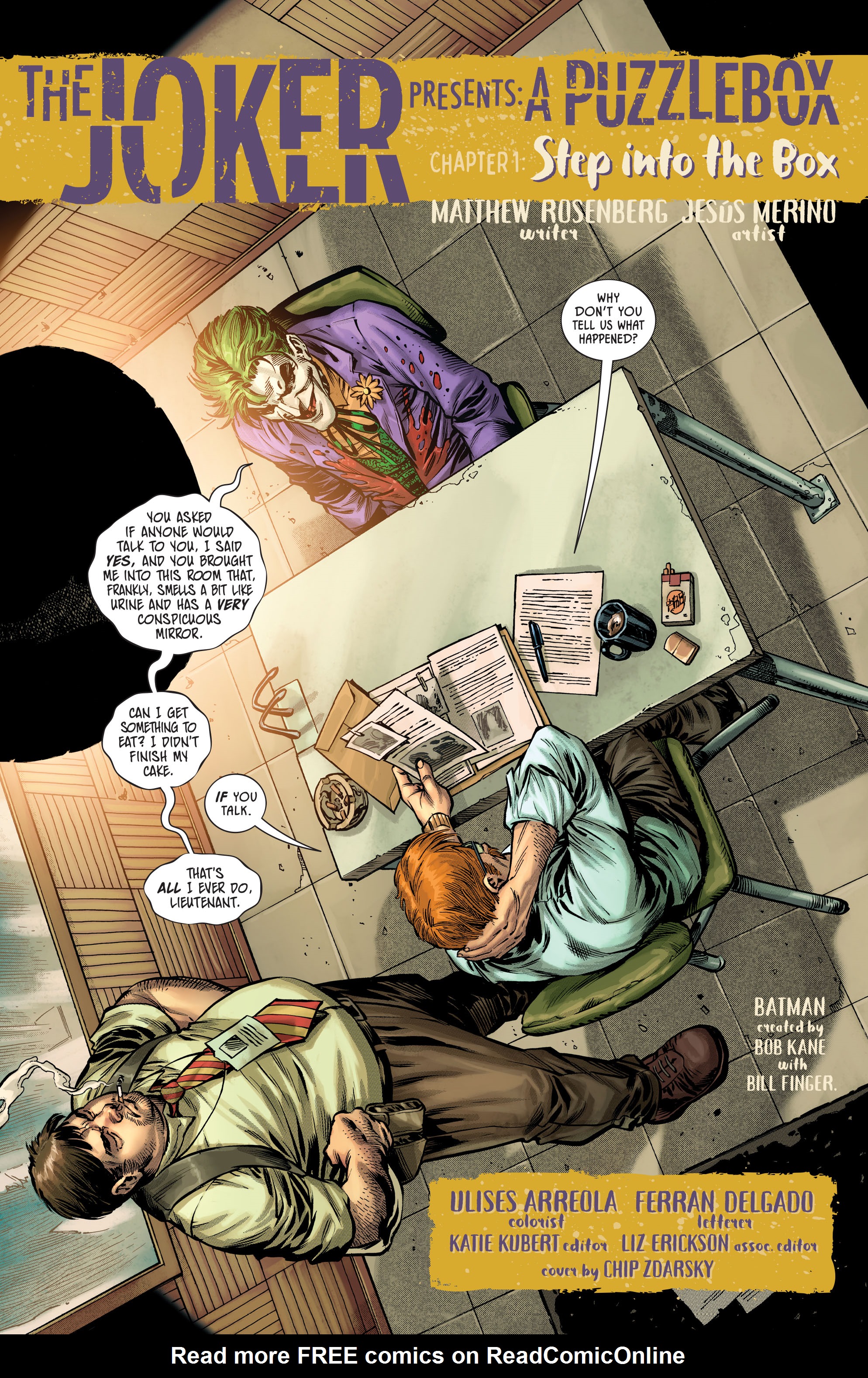 Read online The Joker Presents: A Puzzlebox comic -  Issue # _Director's Cut - 2