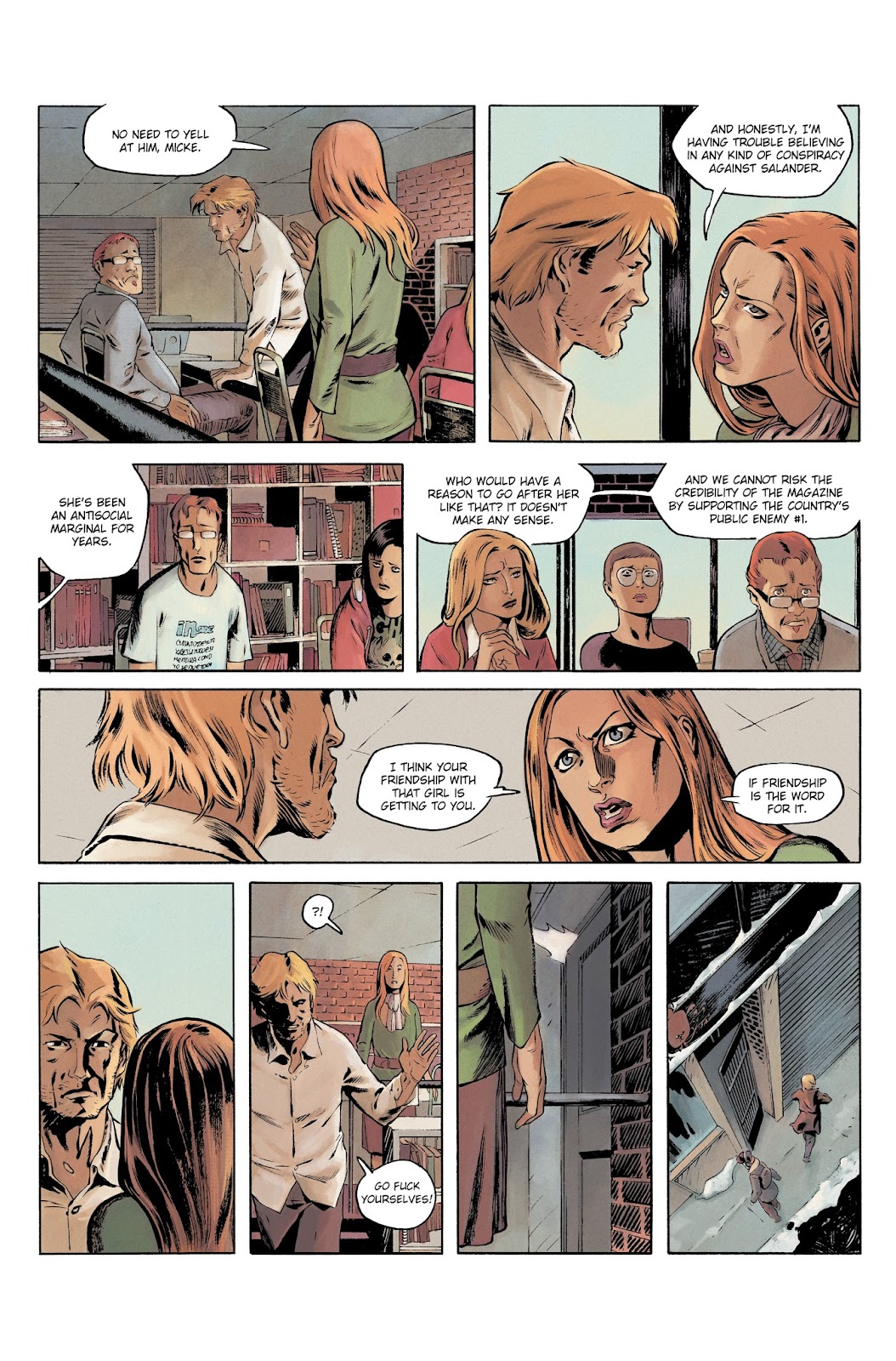 Millennium: The Girl Who Played With Fire issue 2 - Page 6