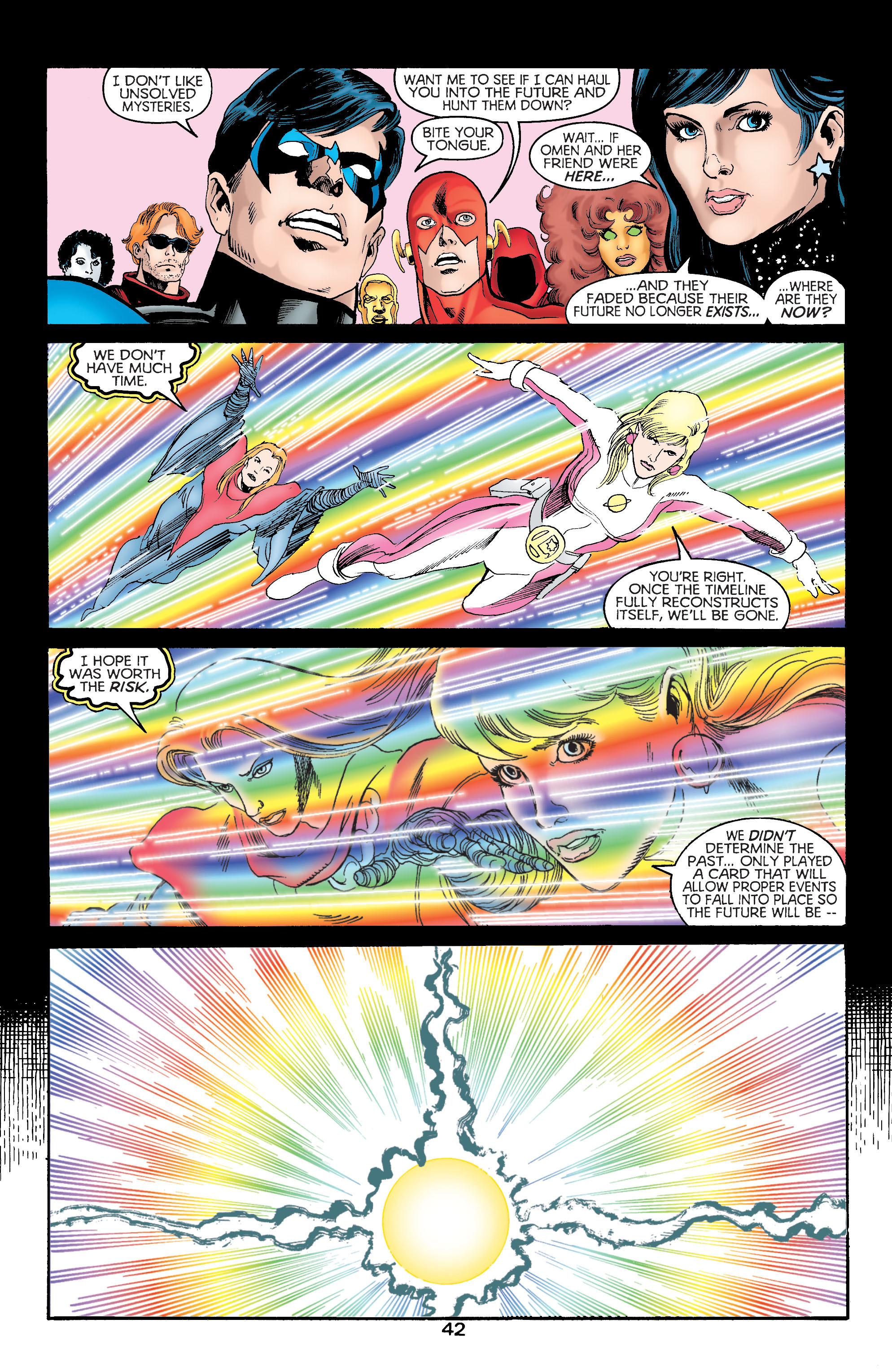 Read online Titans/Legion of Super-Heroes: Universe Ablaze comic -  Issue #4 - 44